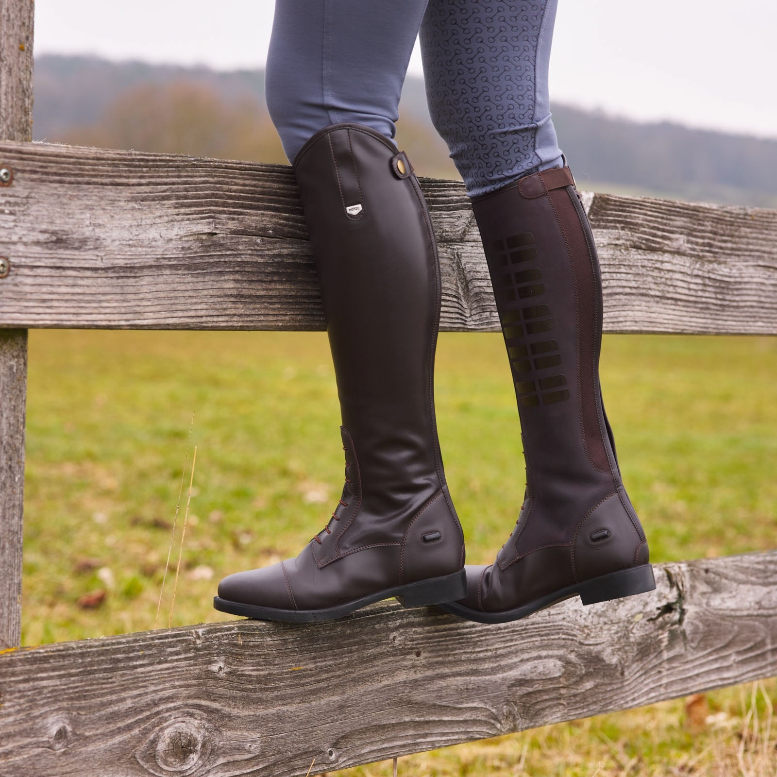 Horze Rover Field Boots with Silicone Riding Boots & Riding Shoes