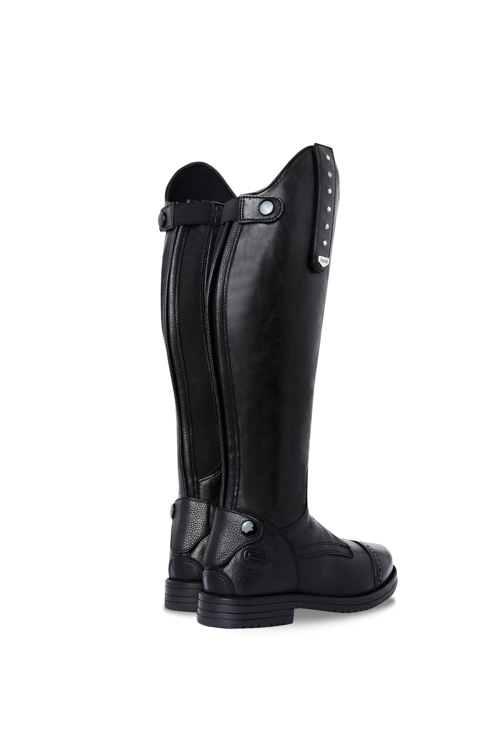 Horze Portland Kids' Tall Boots with Crystals Riding Boots & Riding Shoes