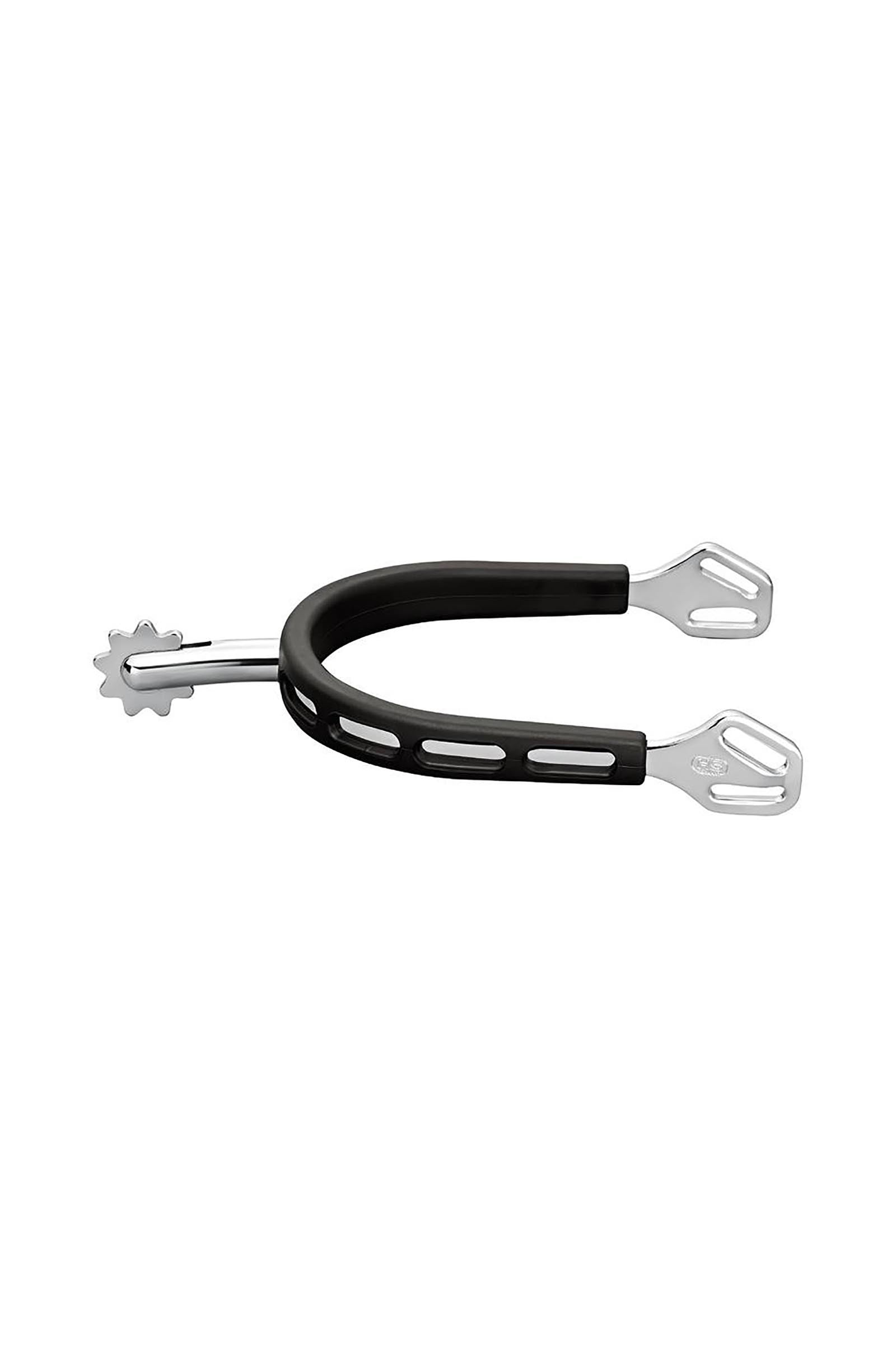 Sprenger Ultra Fit Extra Grip sporen, roestvrij staal, zonnewiel #4 Zwepen