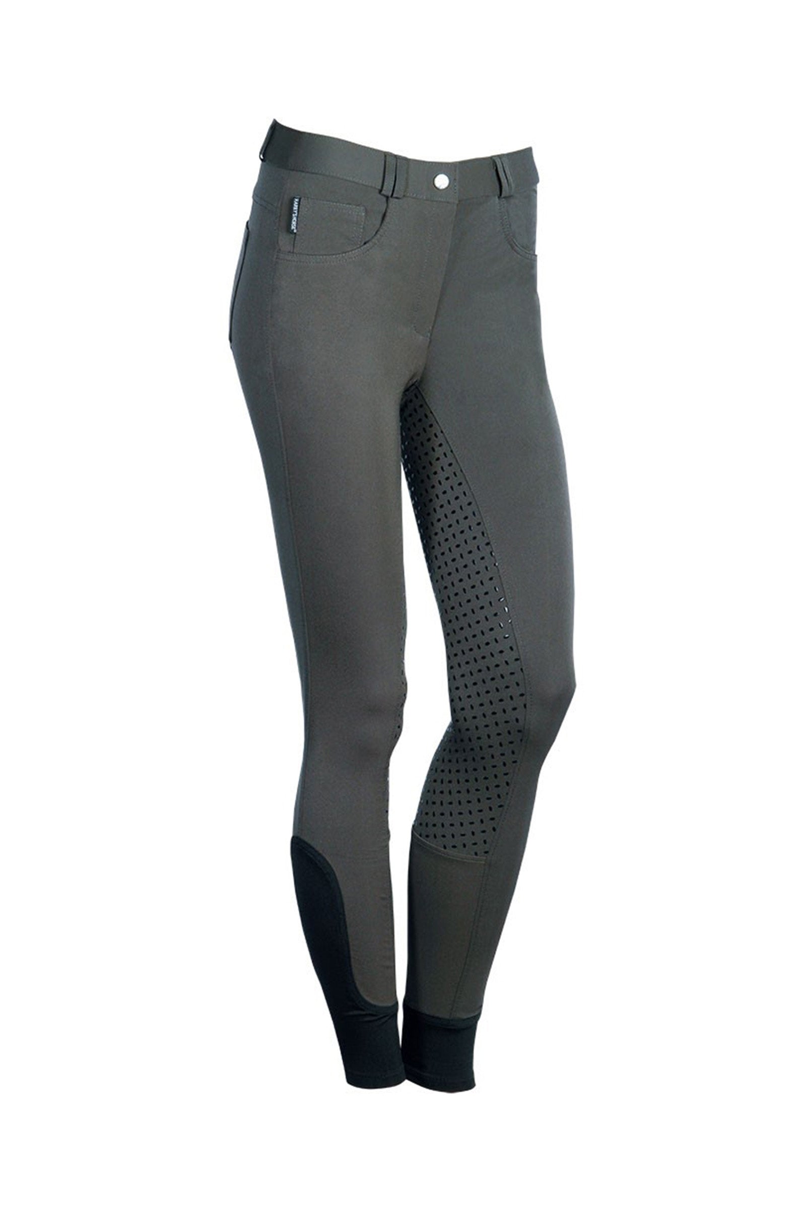 Harry's Horse Kids Rijbroek Redwood Full Grip Kinder paardrijkleding