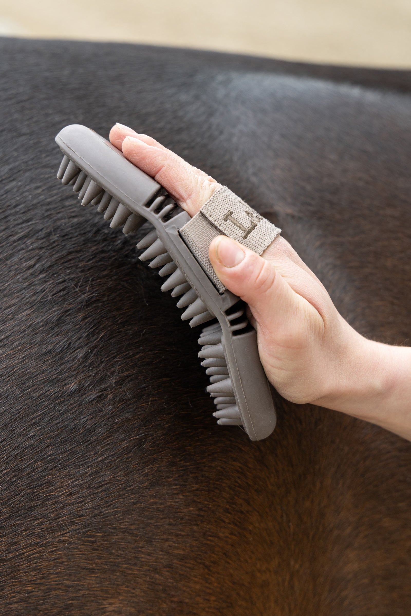 LeMieux Flexi Massage Brush Horse Grooming Tools