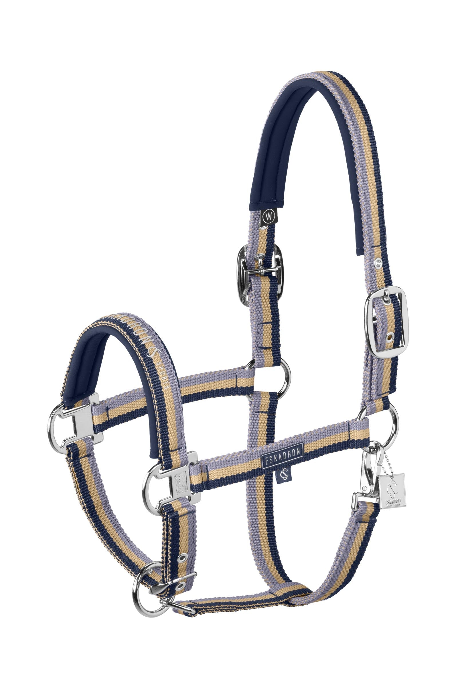 Eskadron Classic Sport SS26 Halster met dubbele pin-gesp Halsters & Halstertouwen