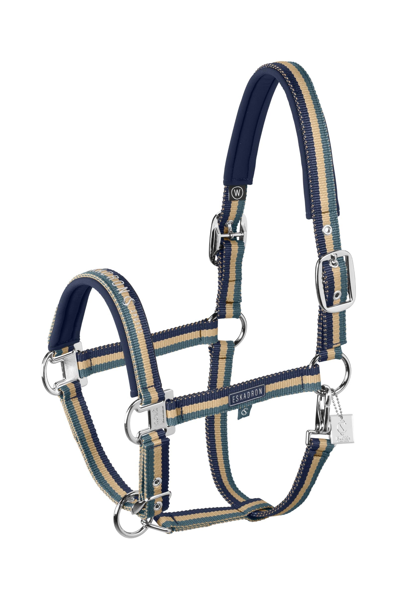 Eskadron Classic Sport SS26 Halster met dubbele pin-gesp Halsters & Halstertouwen