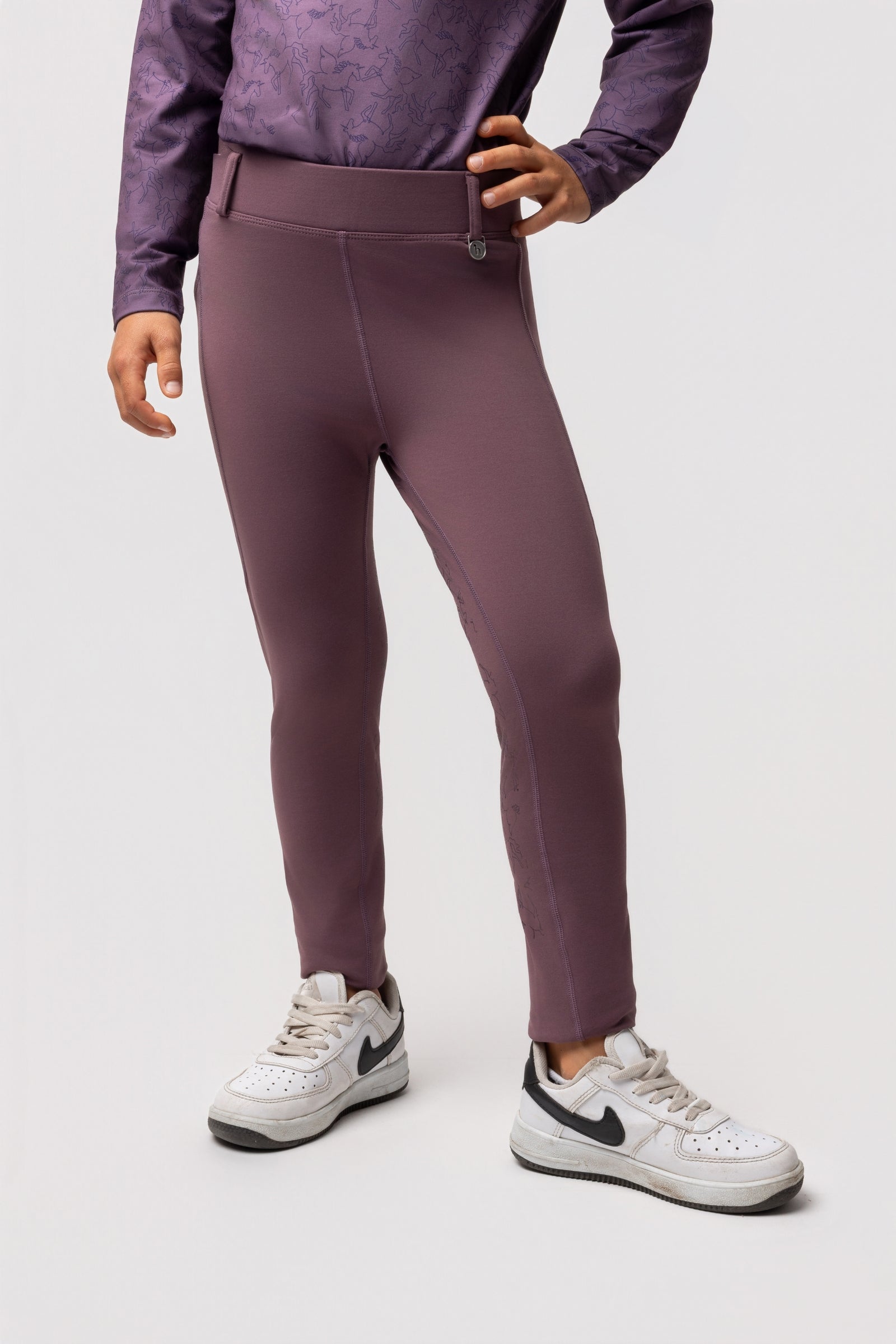 Horze Dea Kid´s Thermo Fullgrip Tights Kids Apparel