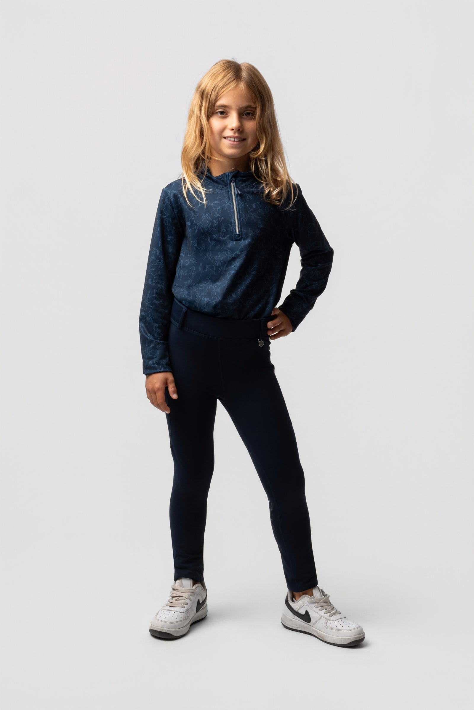 Horze Dea Kid´s Thermo Fullgrip Tights Kids Apparel