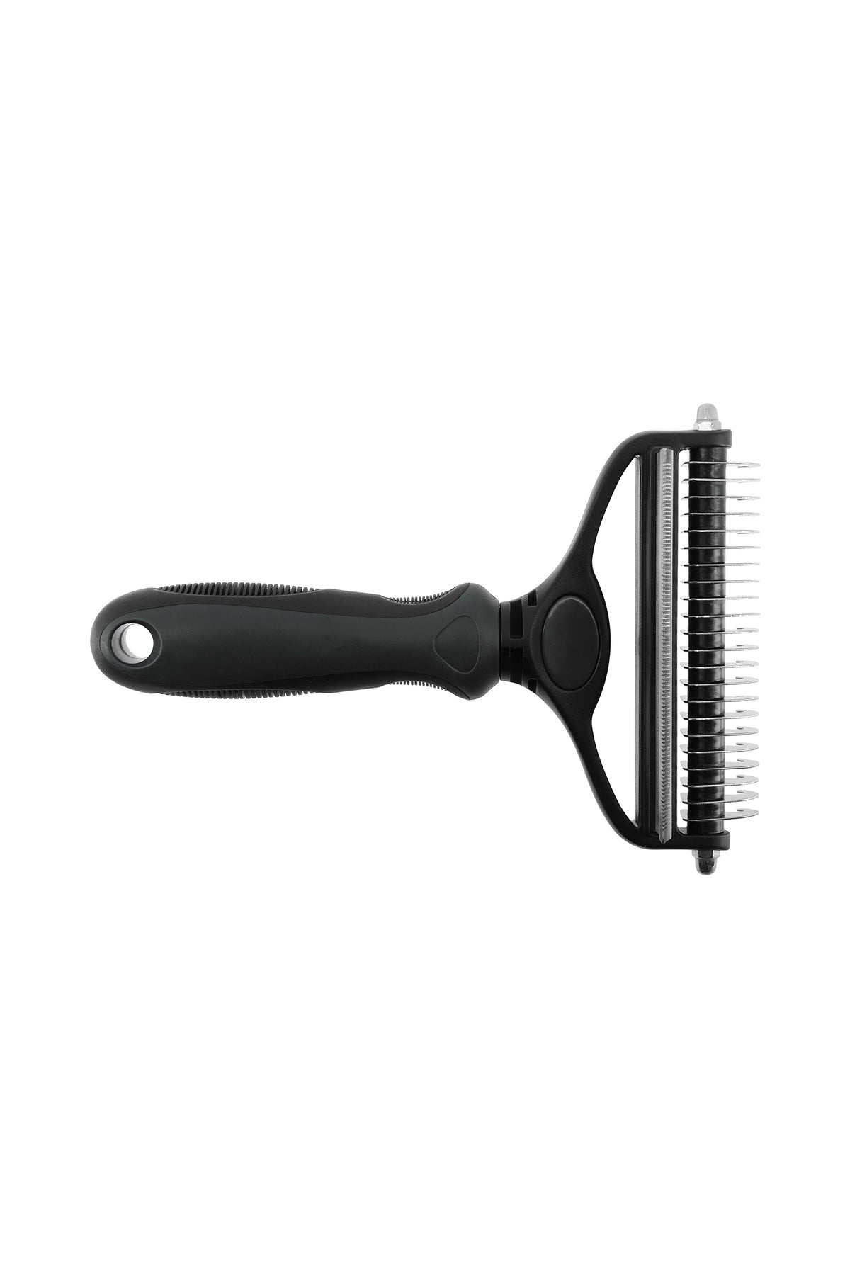 HIPPOTONIC 2-en-1 brosse et peigne anti-mue Matériel de pansage