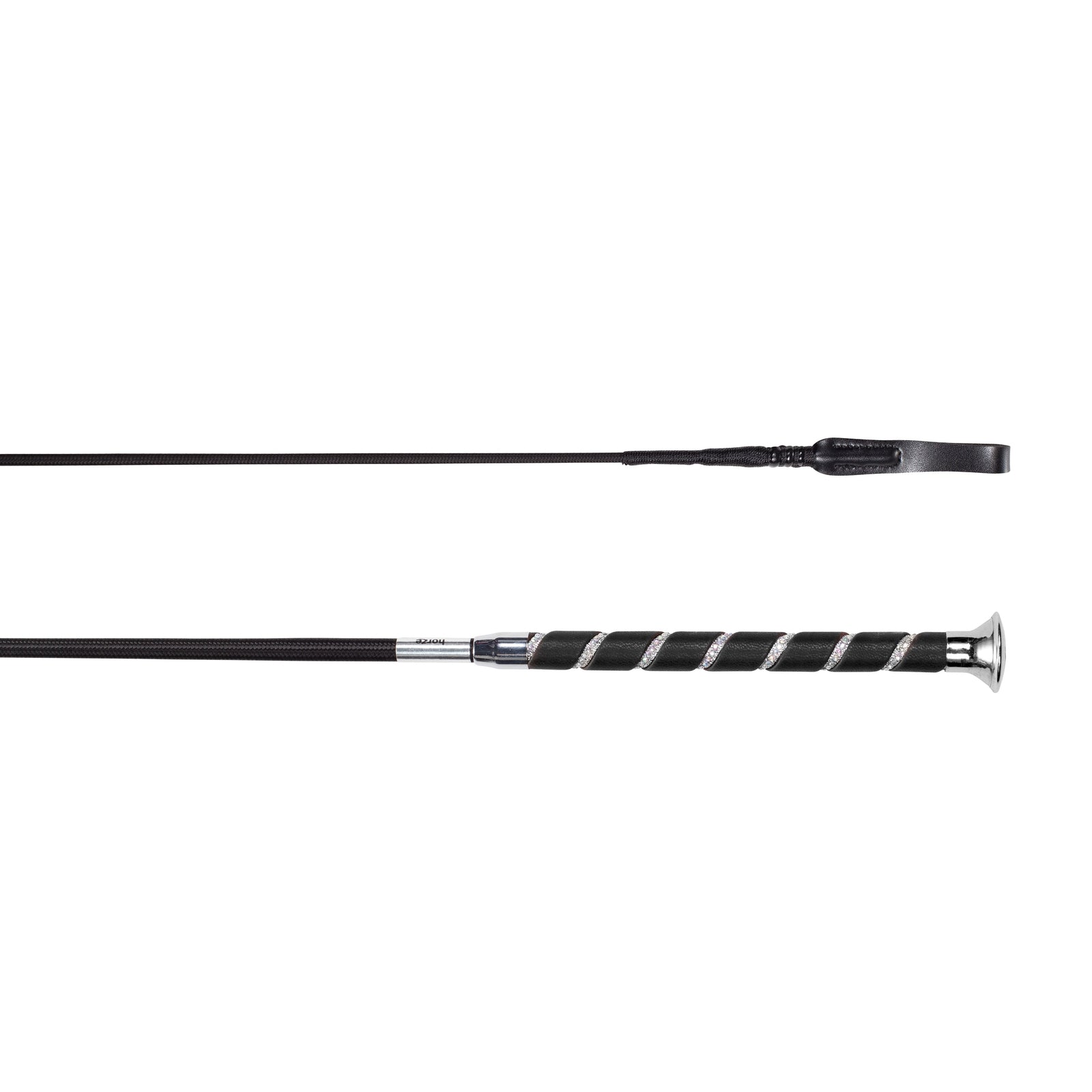 Horze Moulins dressuurzweep met kristallen Zwepen