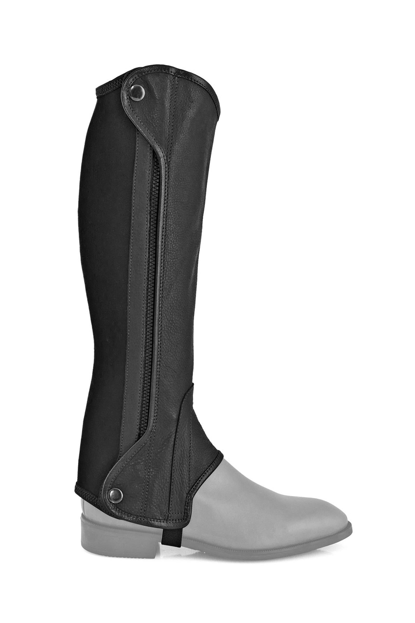 Equestro Chester Leather Mini-chaps Riding Boots & Riding Shoes