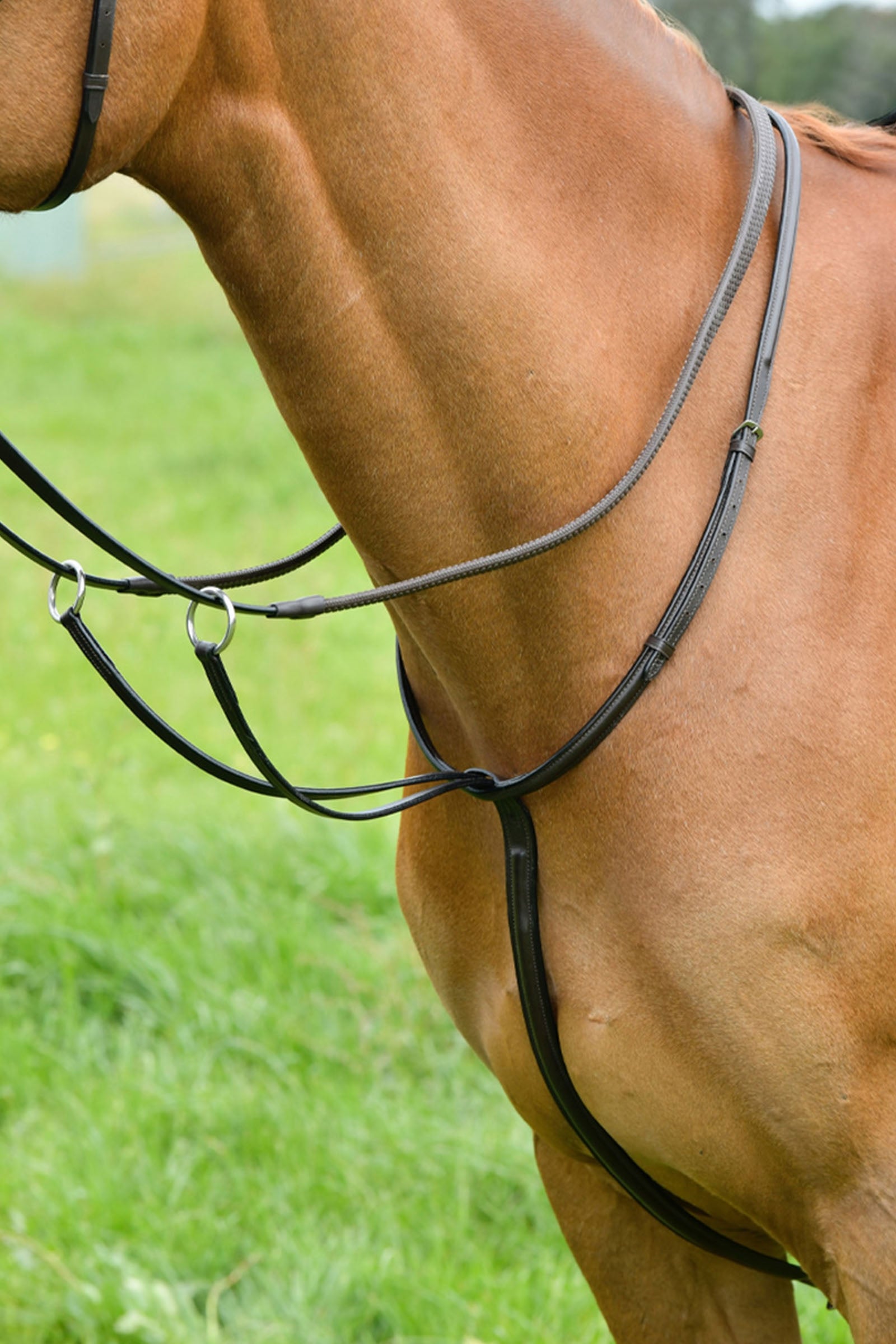 Kincade klassiek loopmartingaal met verhoogde stiknaad Hoofdstellen & Teugels