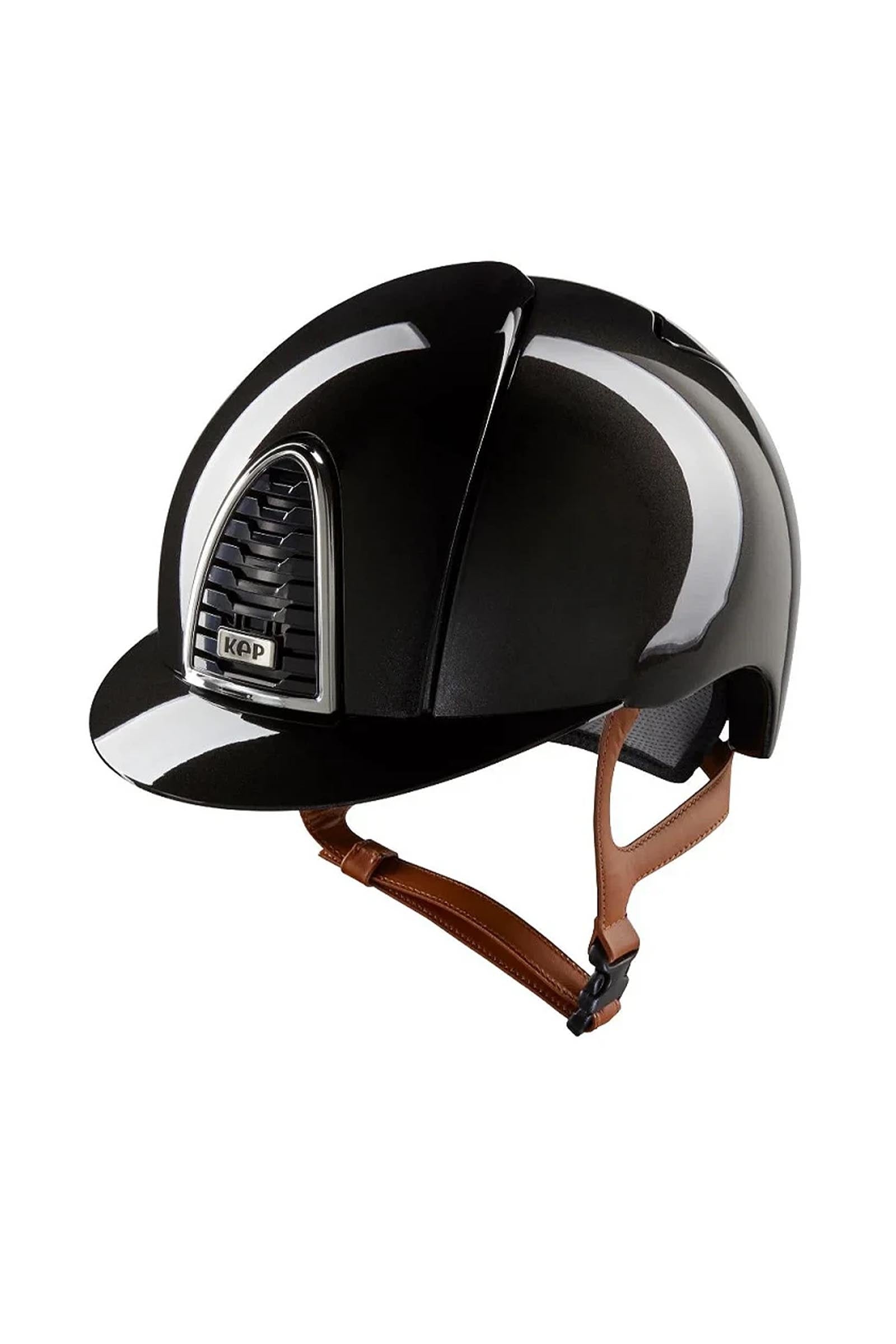 KEP Helmets KEP Cromo 2.0 Shine/Beige Polo Riding Helmet, App Compatible Paardrijcaps & Bodyprotectors