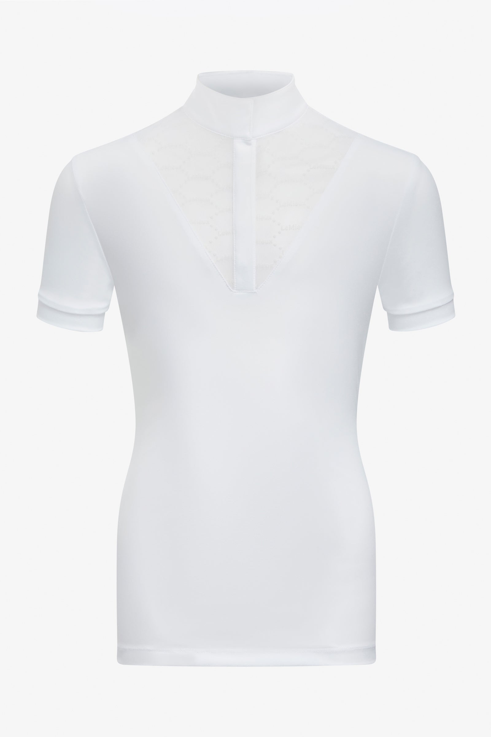 LeMieux Young Rider Eva wedstrijdshirt met korte mouwen Kinder paardrijkleding