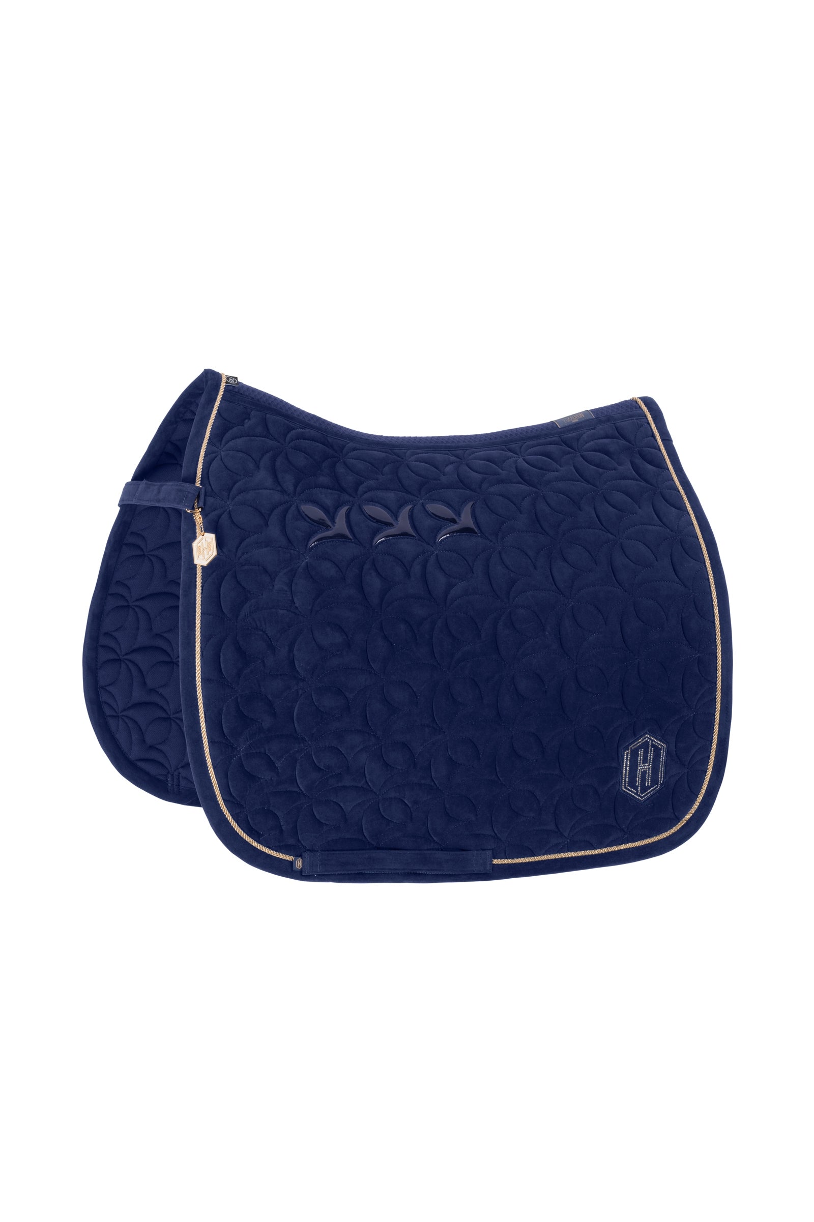 Eskadron Heritage AW24 Velour Emblem Dressuurzadeldek Zadeldekjes