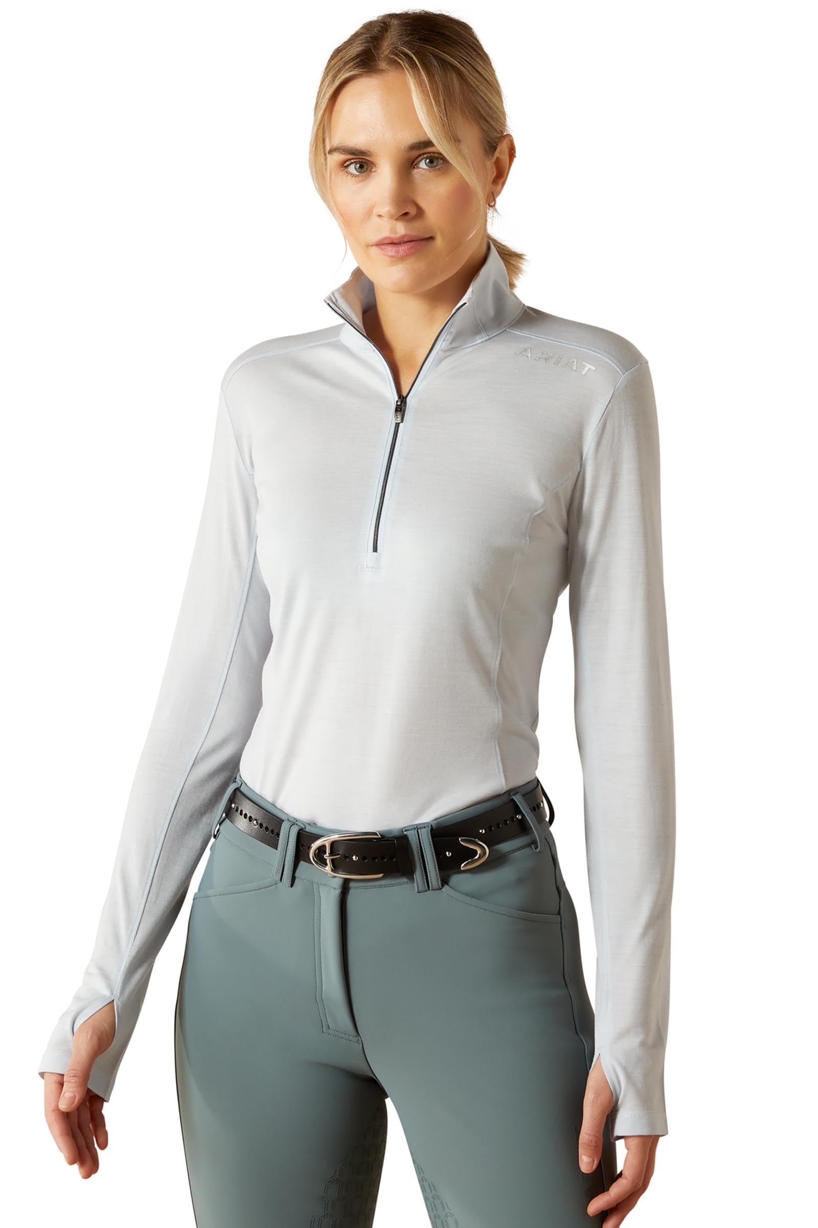Ariat Cheviot Women´s 1/4 Zip Baselayer Shirt Dames paardrijkleding