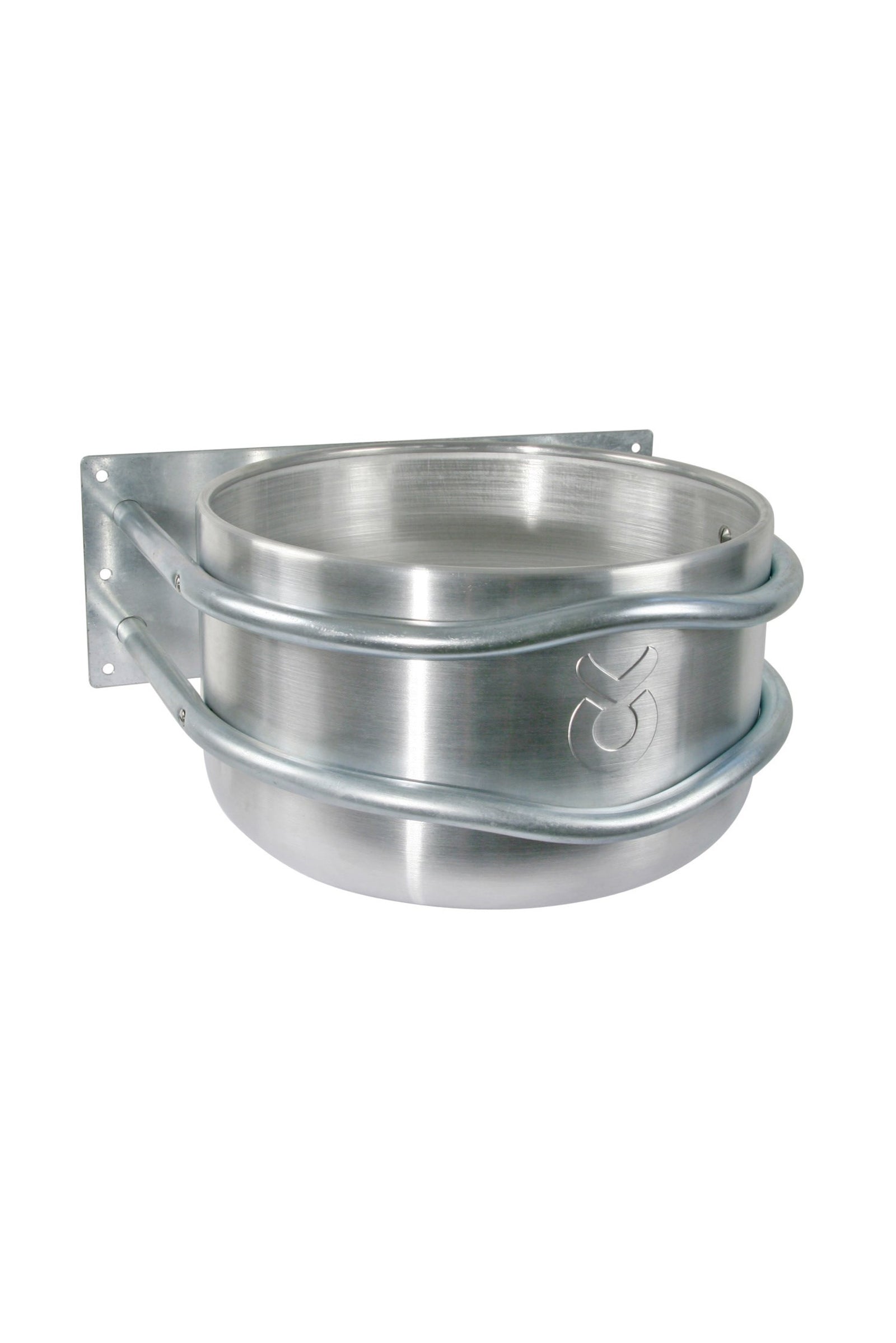 Kerbl Voerbak aluminium, rond Voederen & Drinken
