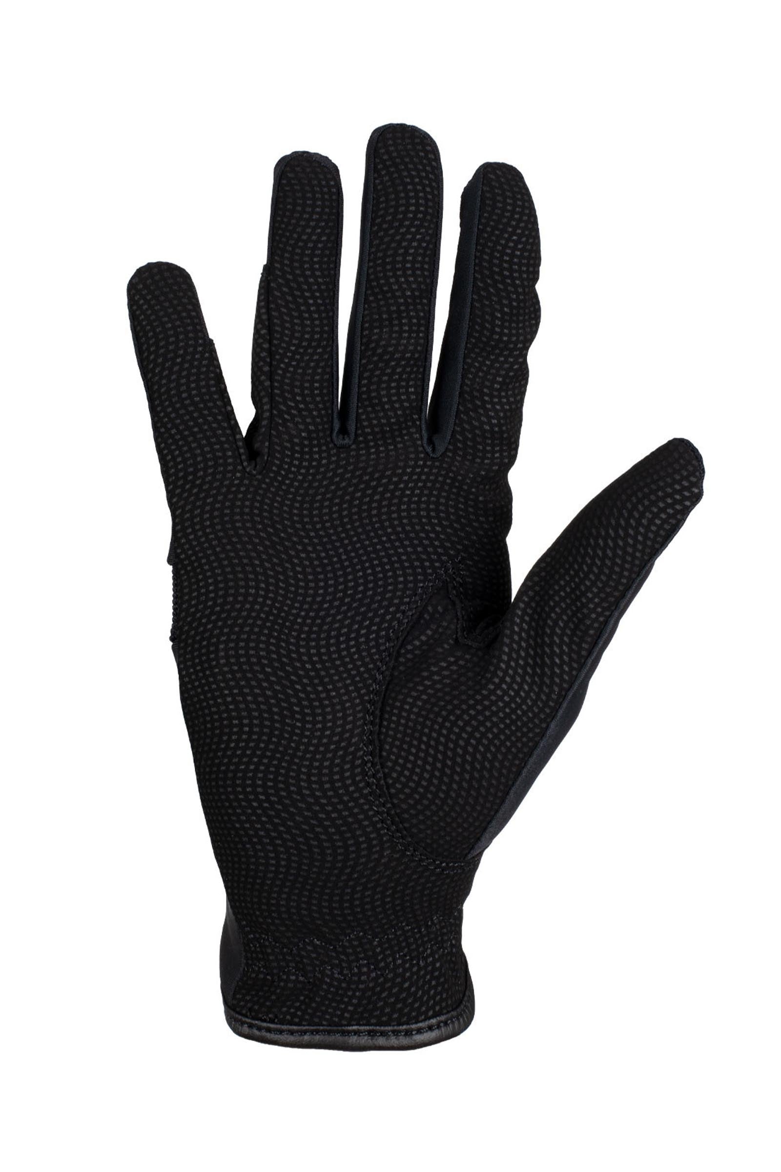 Equestro Gloves in Technical Fabric With Multicolor Logo Riding Gloves