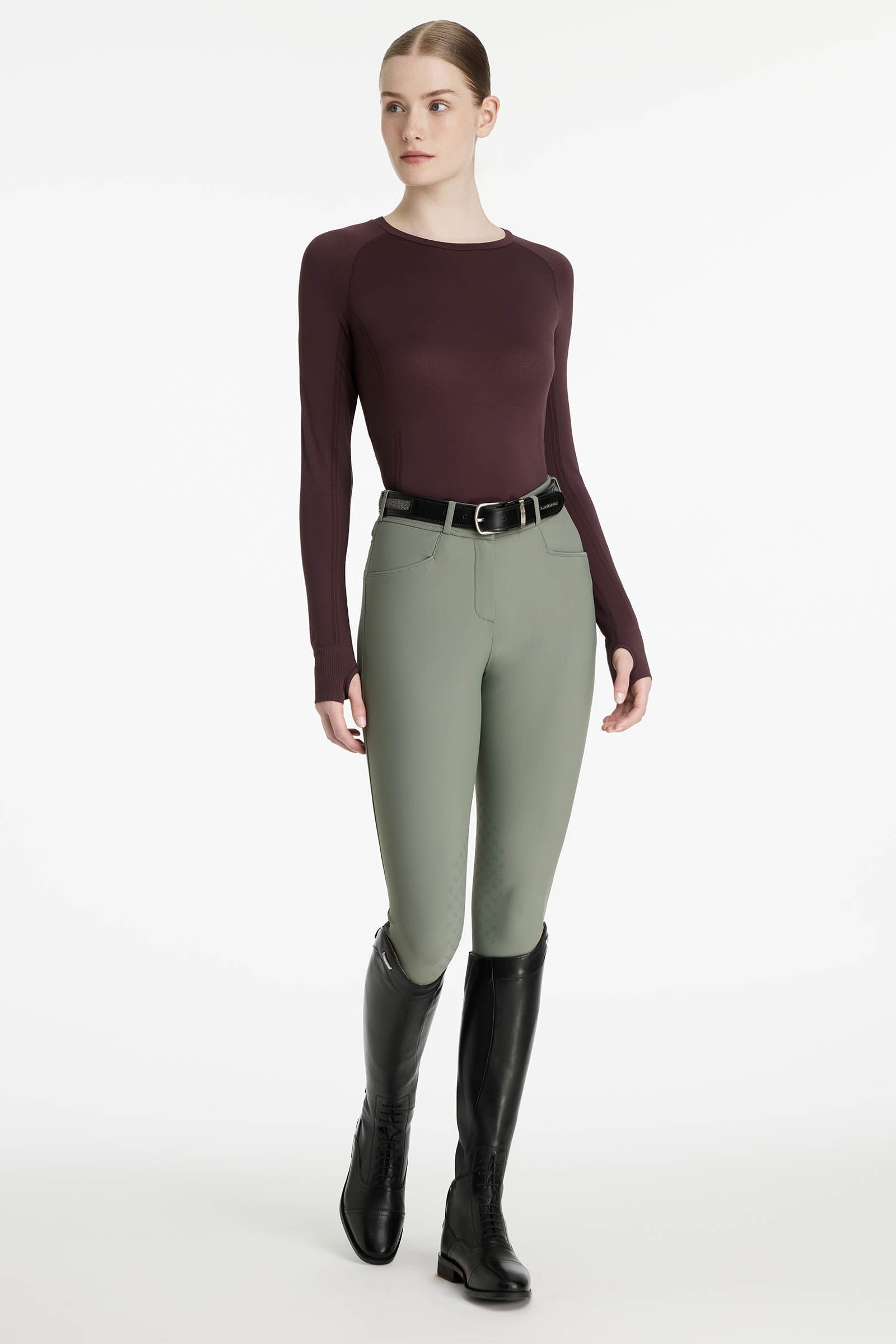 LeMieux Britney Women´s Seamless UV-Long Sleeve Top Women’s Riding Clothing