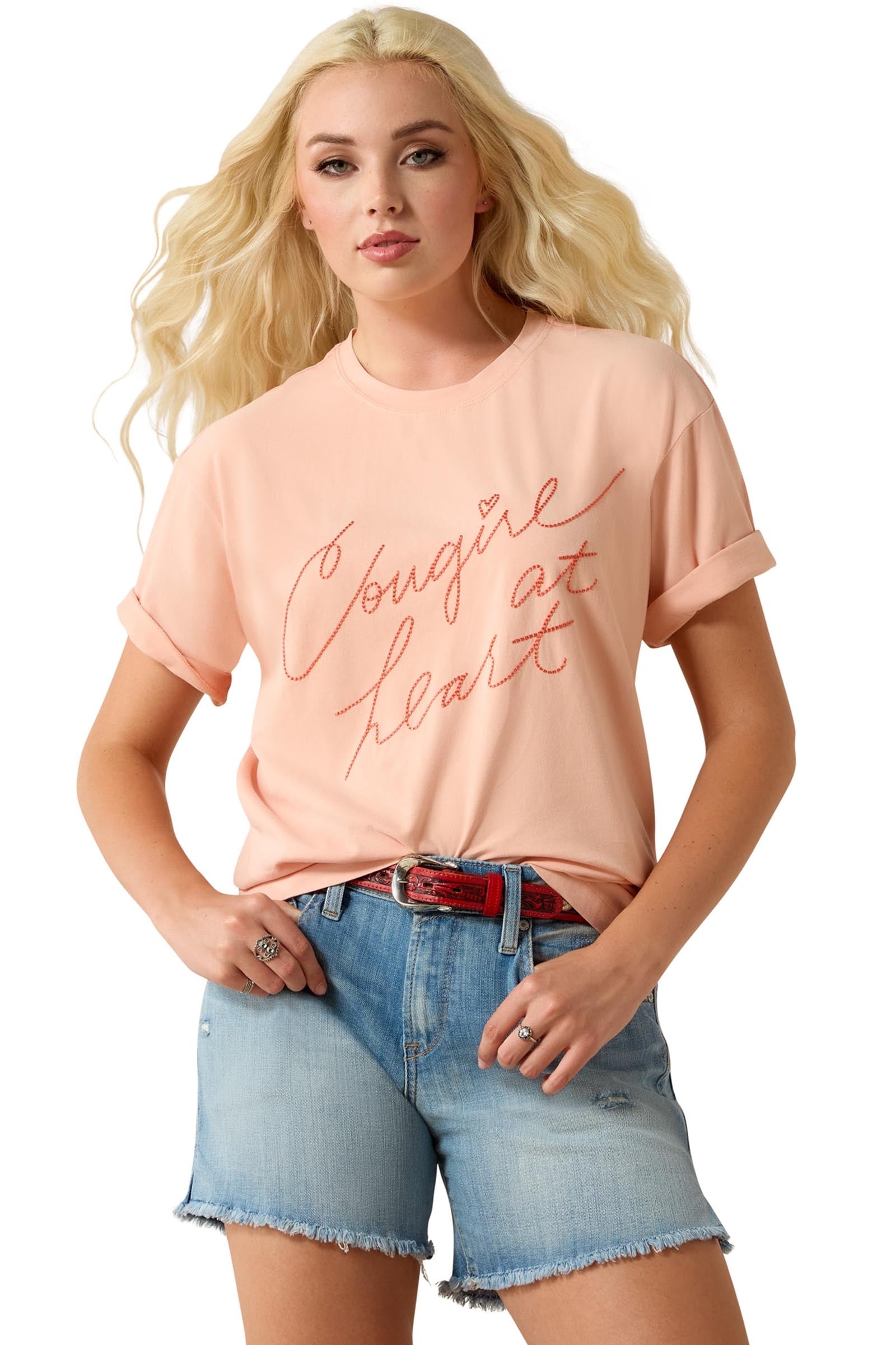 Ariat Women's Cowgirl at Heart T-Shirt Dames paardrijkleding