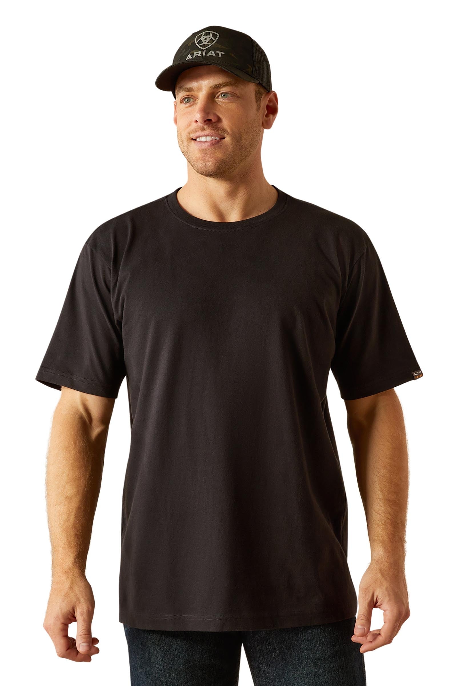 Ariat Rebar Cotton Strong Standard Heren T-shirt Heren paardrijkleding