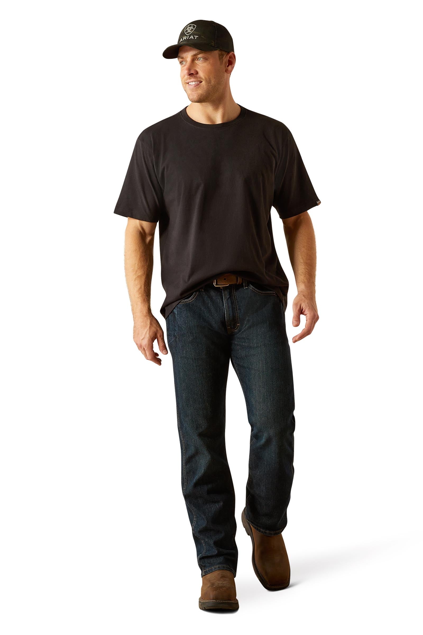Ariat Rebar Cotton Strong Standard Men's T-Shirt Mens Riding Clothing
