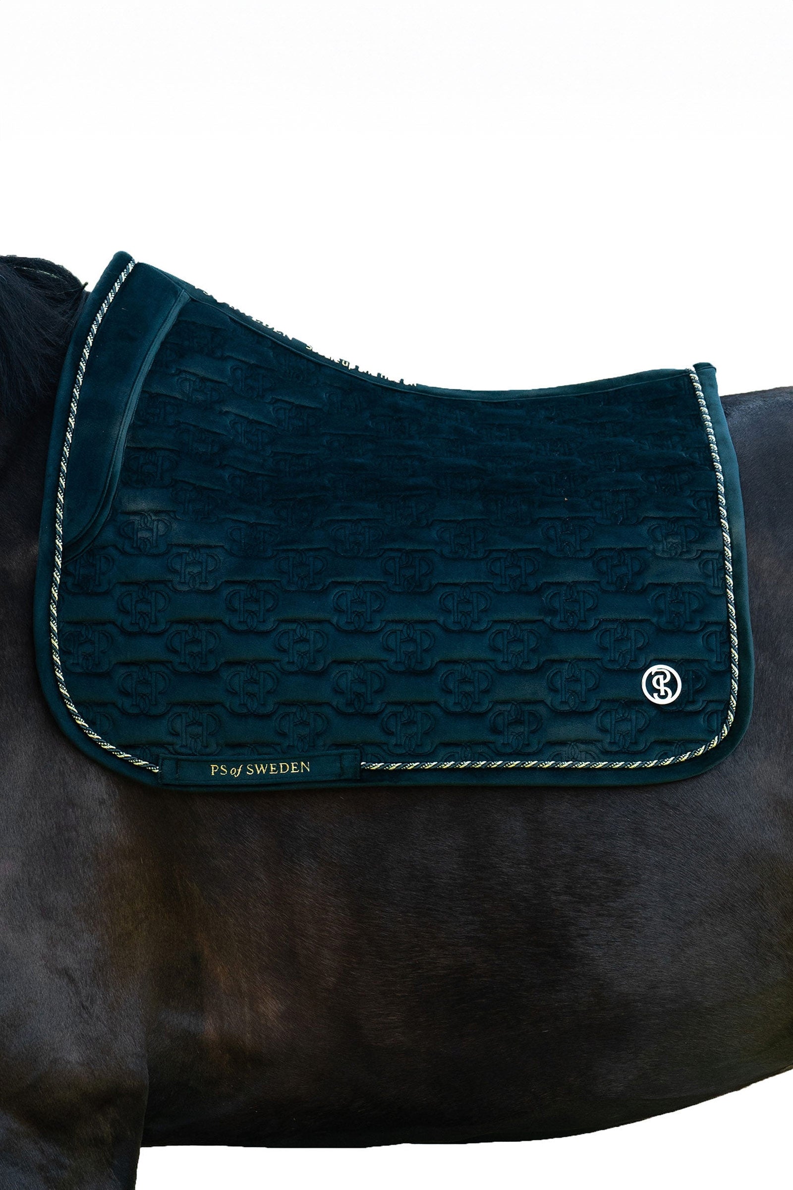 PS of Sweden Saddle Pad Velvet Monogram Dressage Saddle Pads