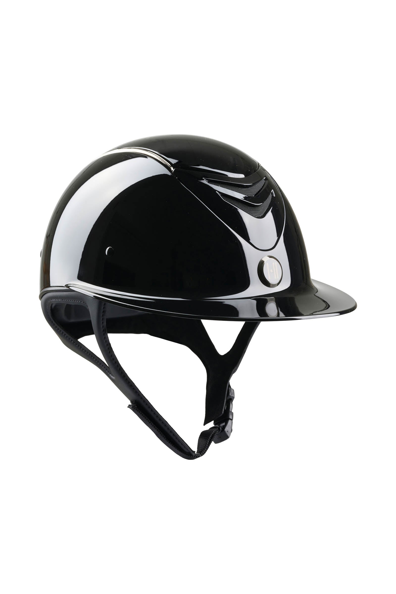OneK MIPS Avance Glossy Chrome Pipe Riding Helmet Safety Equipment