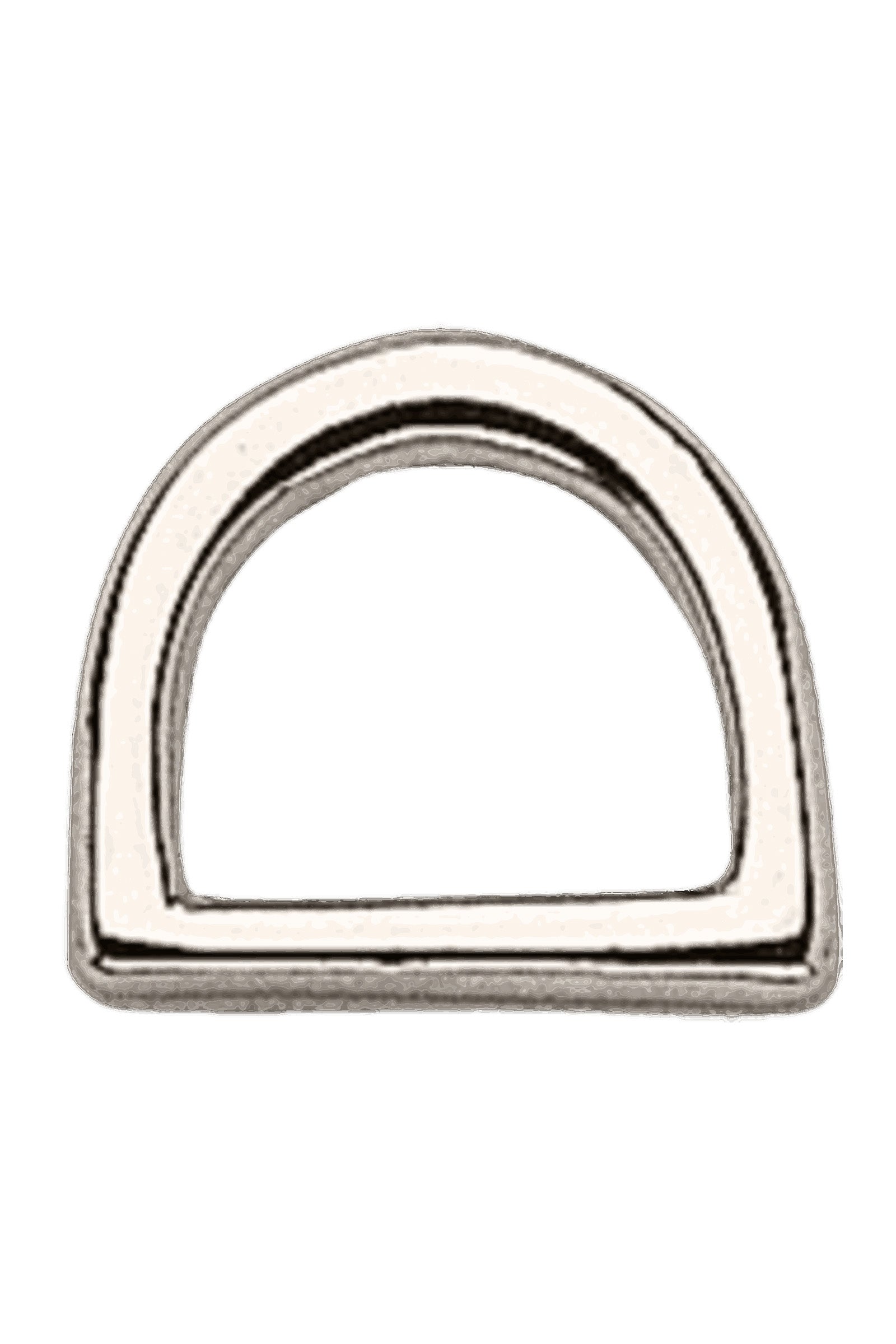 Sprenger D-ring gebogen, gegoten Drafsport