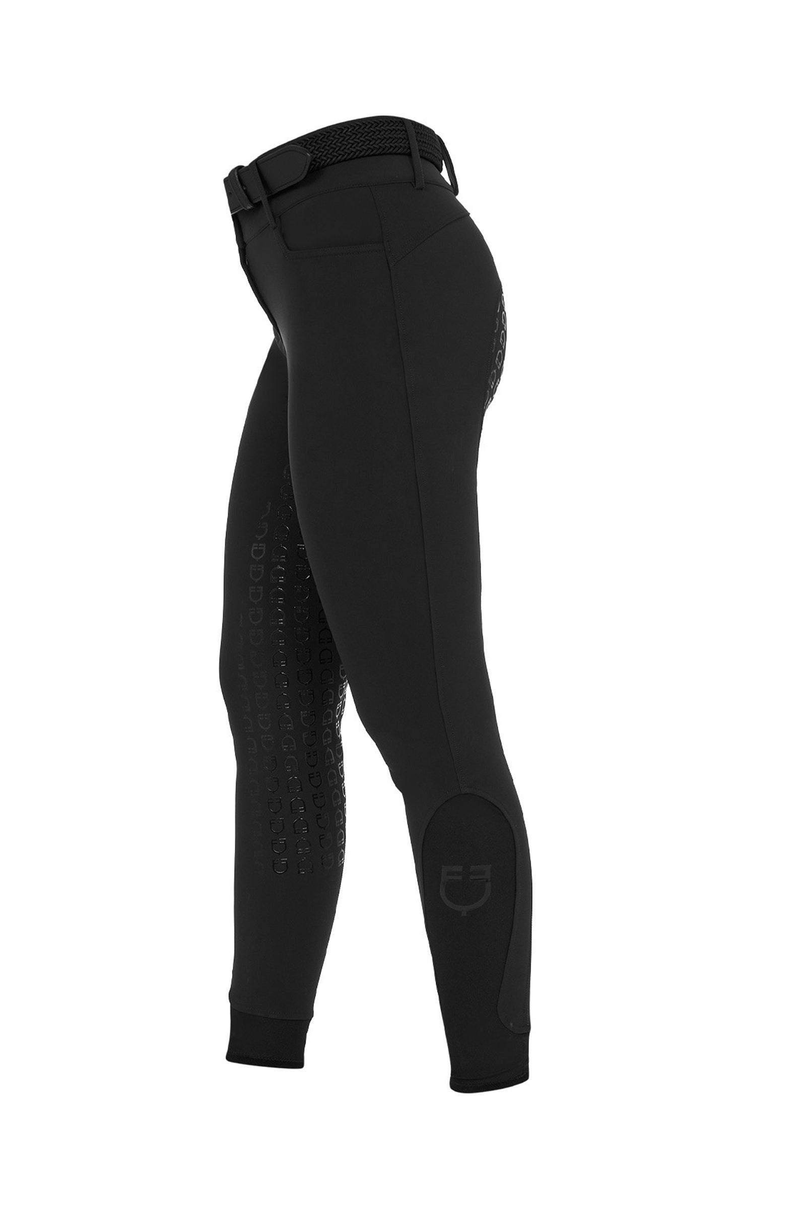 Equestro SS2026 Women's High Waist Stones Logo Full Grip Breeches Womens Breeches