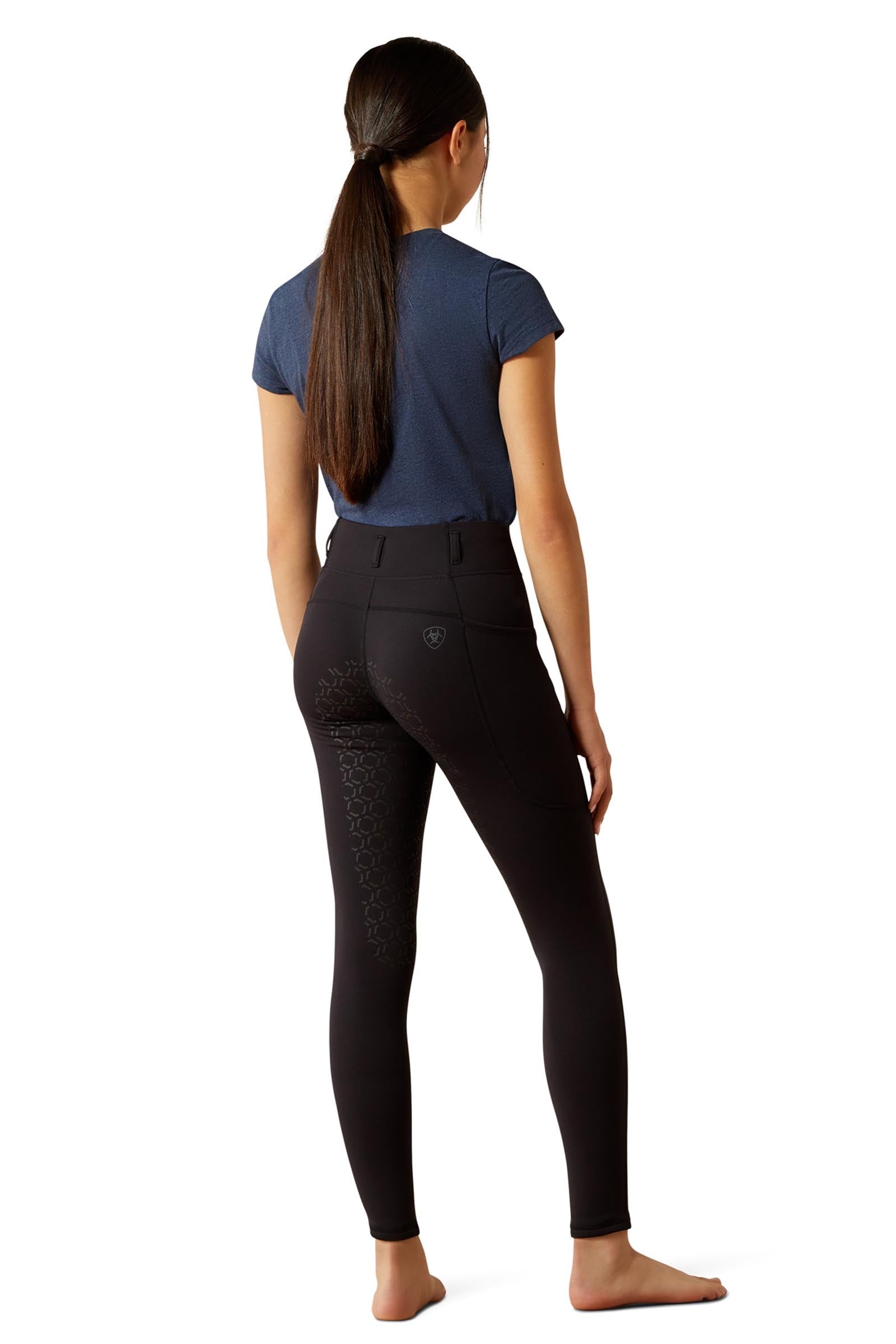 Ariat Venture 2.0 thermorijlegging met full seat voor kinderen Kinder paardrijkleding