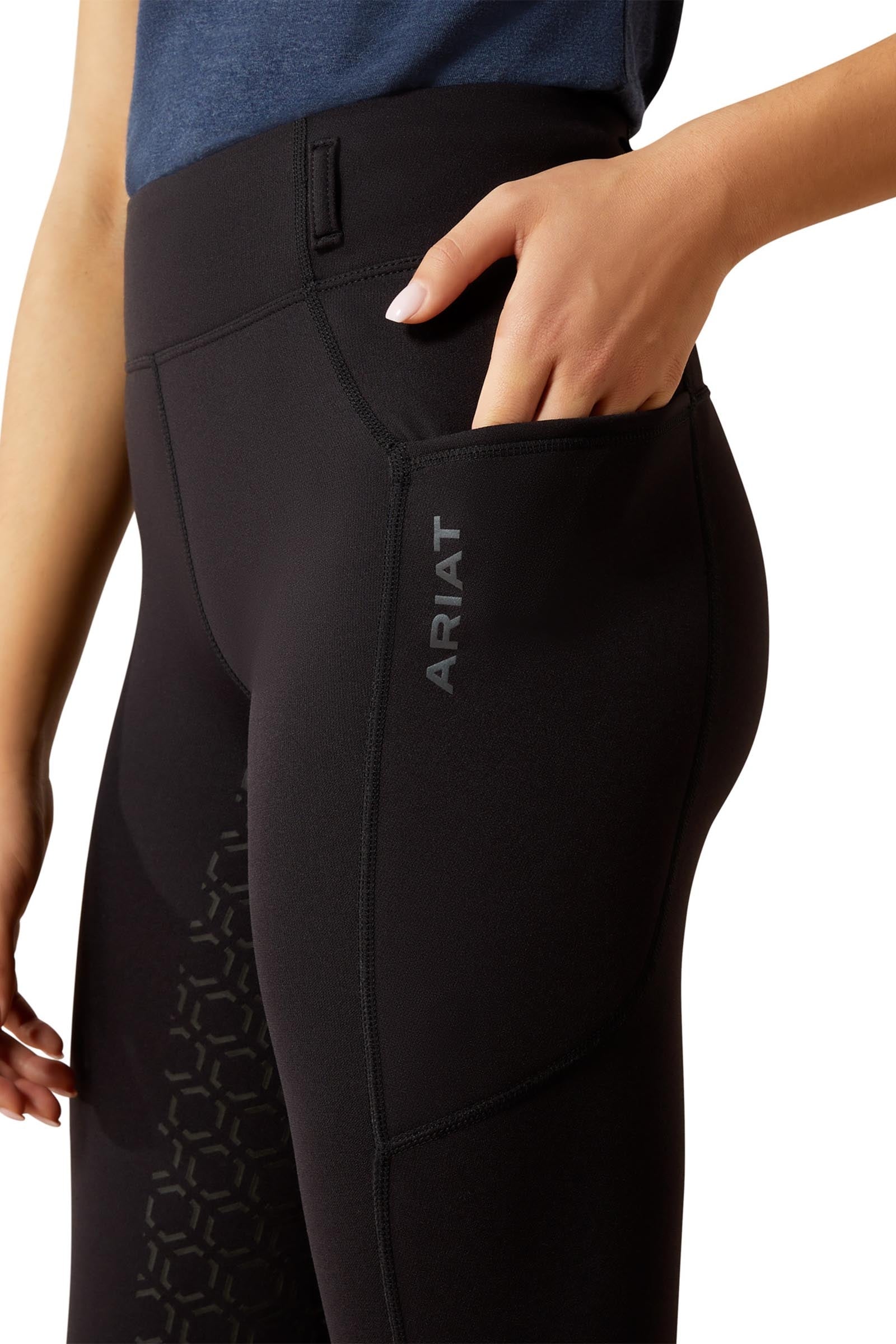 Ariat Venture 2.0 Kids´ Thermal Full Seat Riding Tights Kids Apparel
