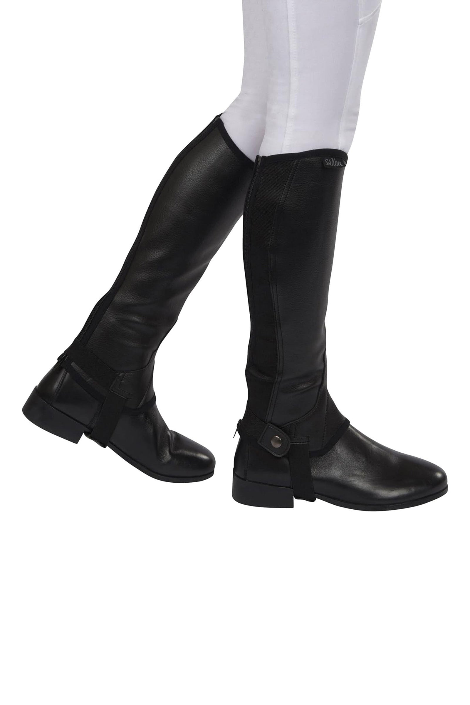 Saxon Equileather Half Chaps, Adult Paardrijlaarzen & chaps