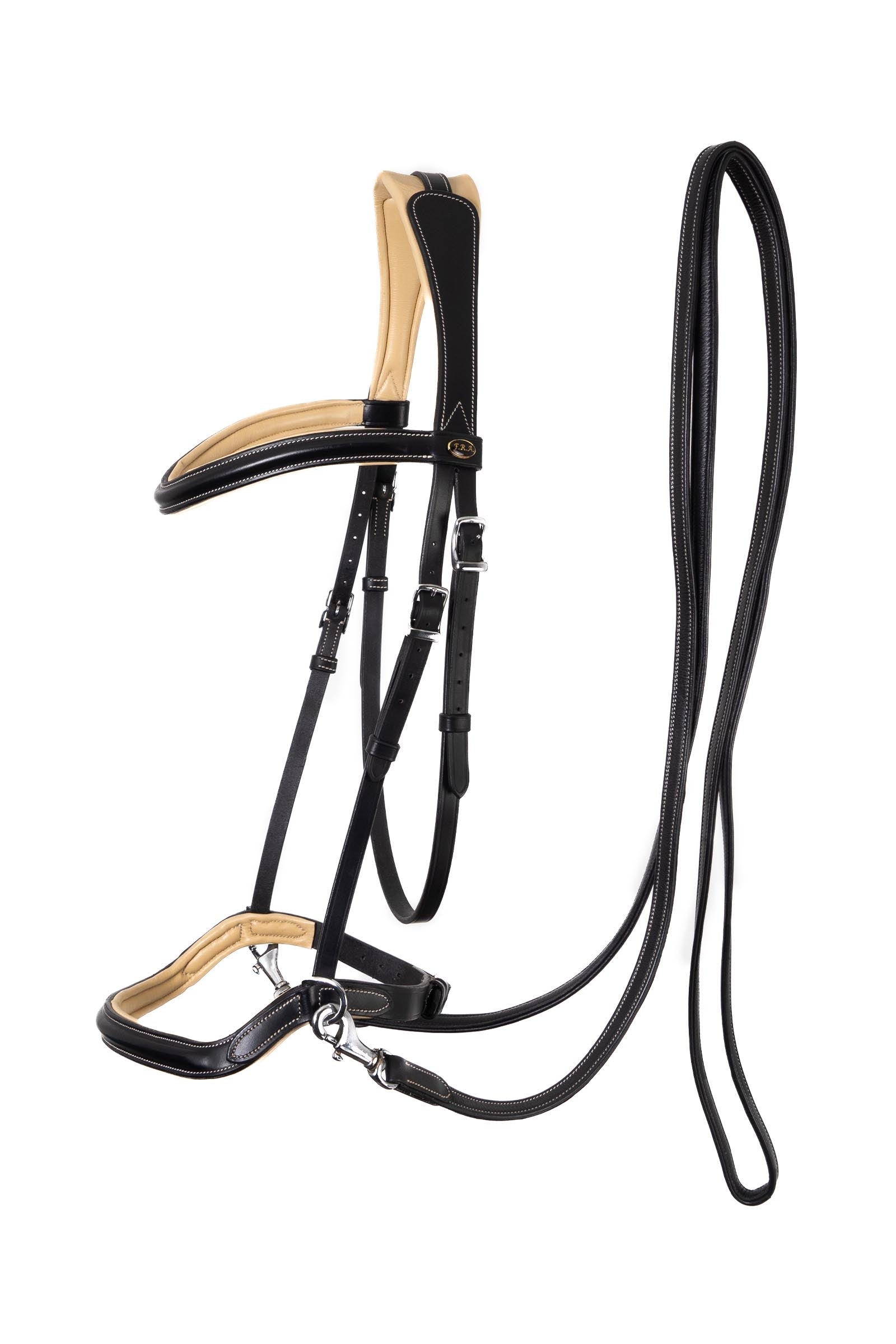 F.R.A. Freedom Riding Articles Sidepull Kiona met teugels (Systeem 3) Hoofdstellen & Teugels