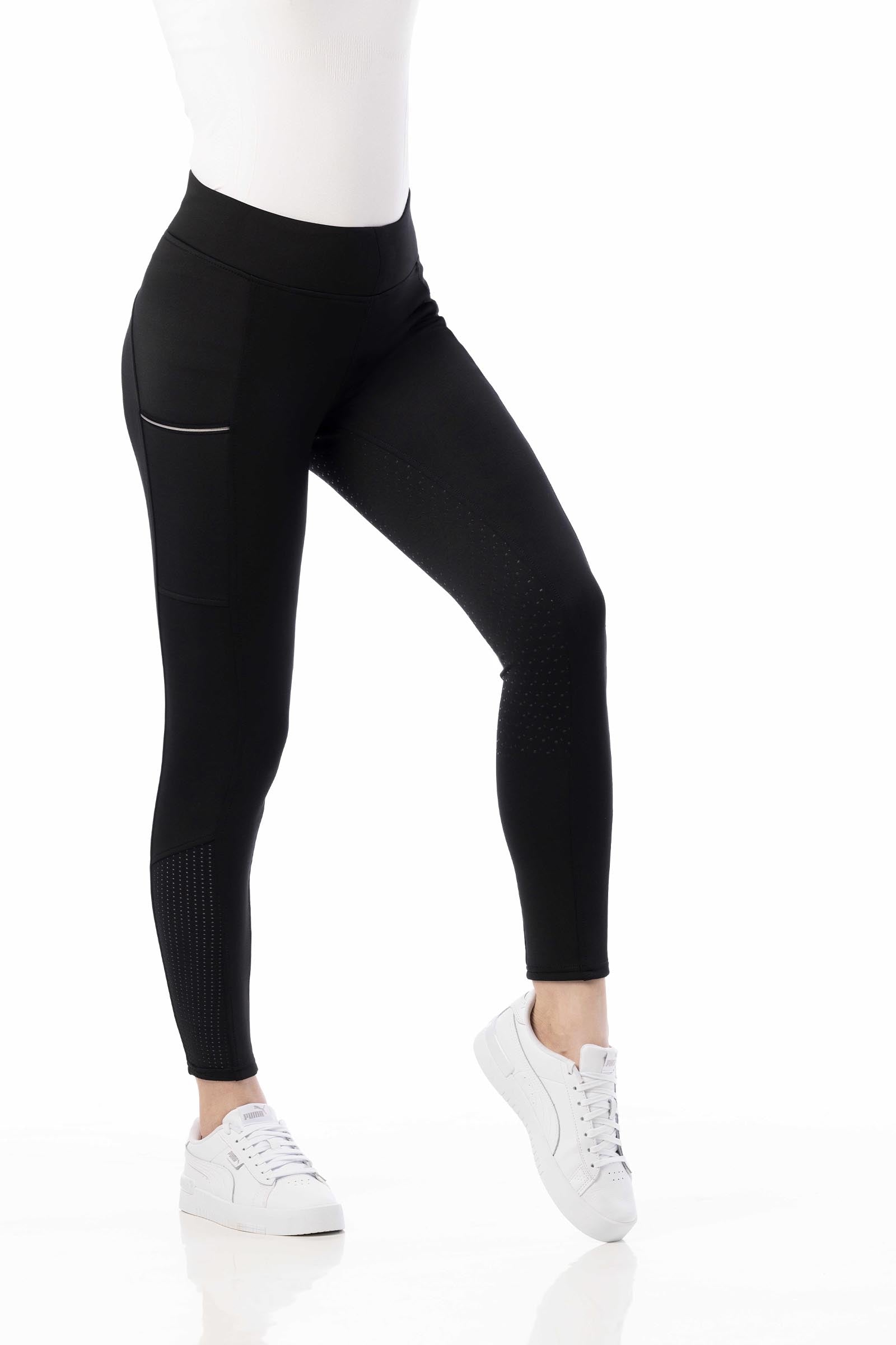 EQUITHÈME Brigitte Women´s Silicone Full Grip Riding Leggings Womens Breeches