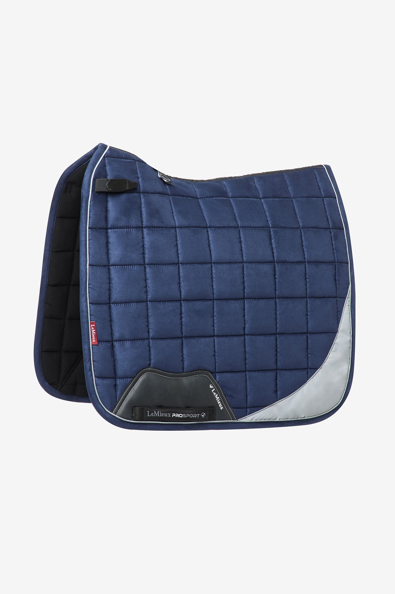LeMieux Reflective Suede Dressage Square Saddle Pad Reflective