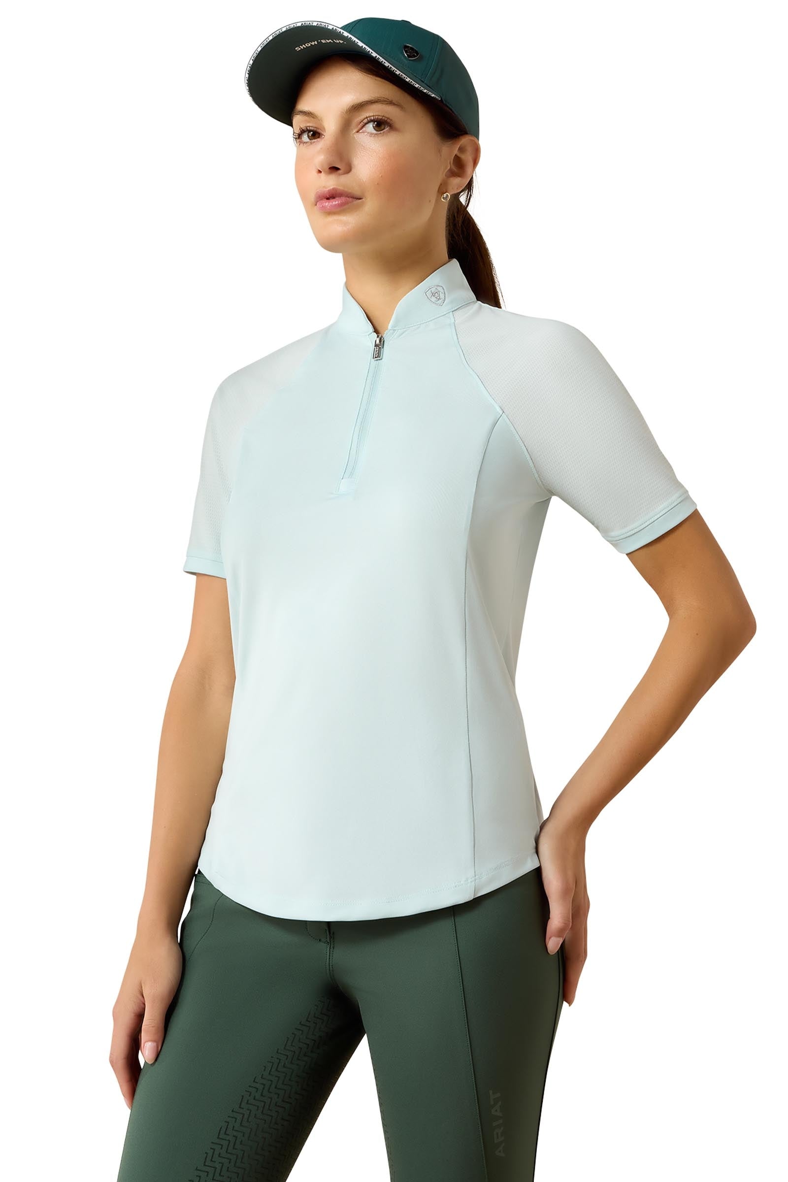 Ariat Soquel dames-basislaag met 1/4 ritssluiting Dames paardrijkleding