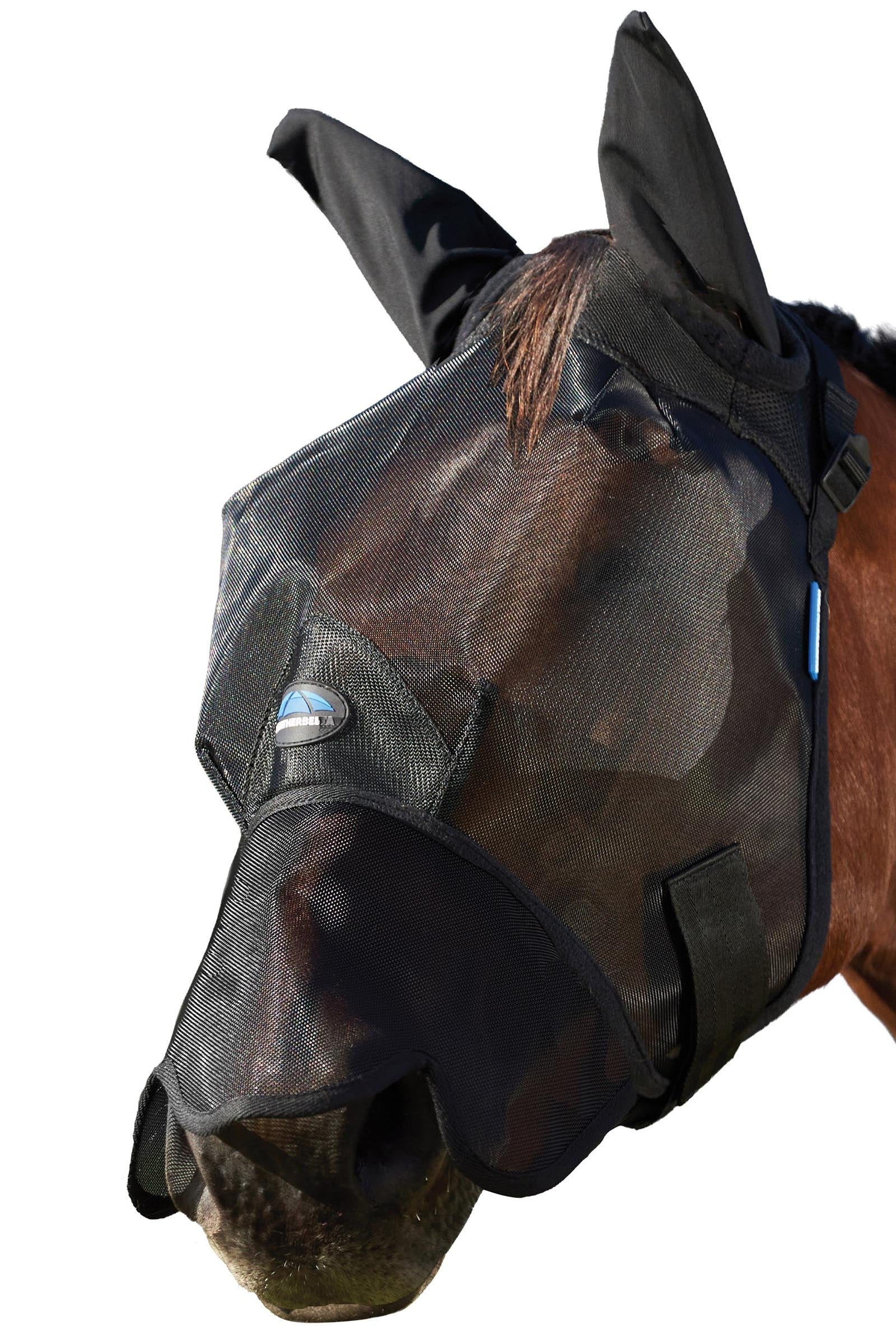 Weatherbeeta Comfitec Insect Guard Vliegenmasker met oren en neus Vliegenbescherming