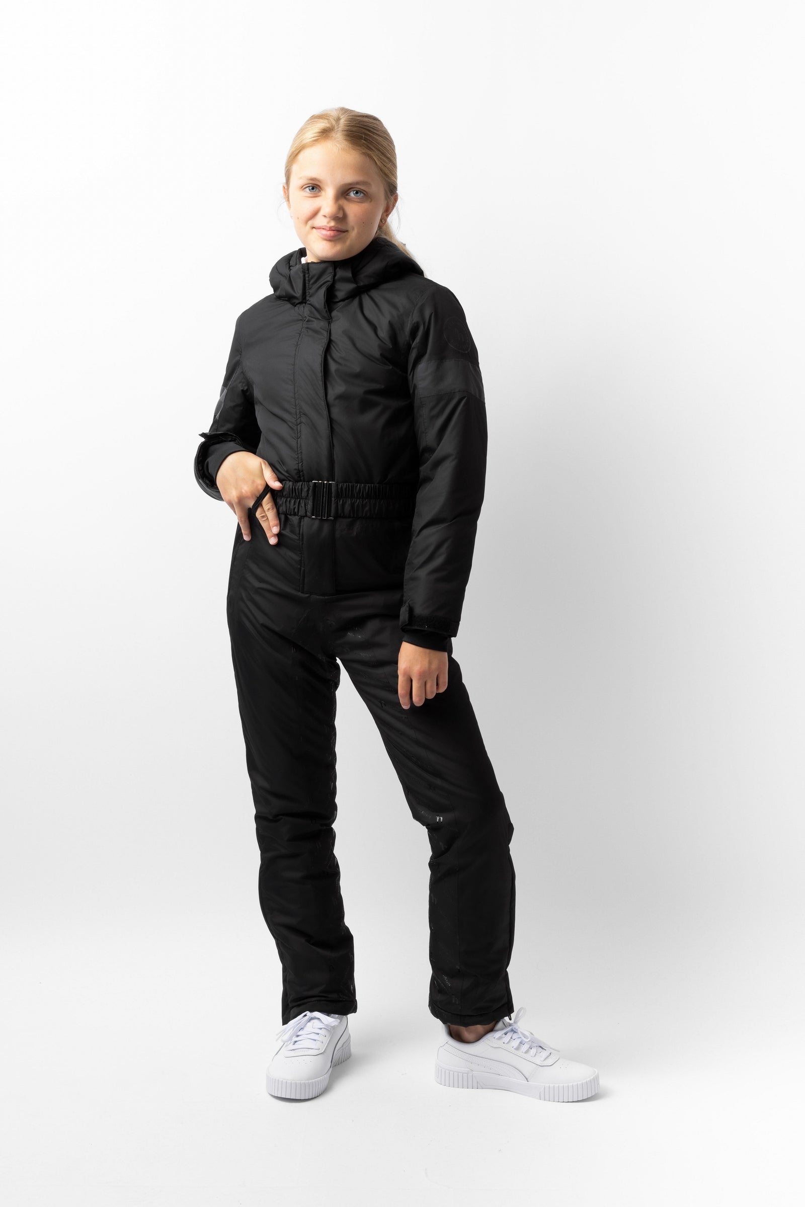 Horze Annica JR Kinderen waterdichte gevoerde overall Kinder paardrijkleding