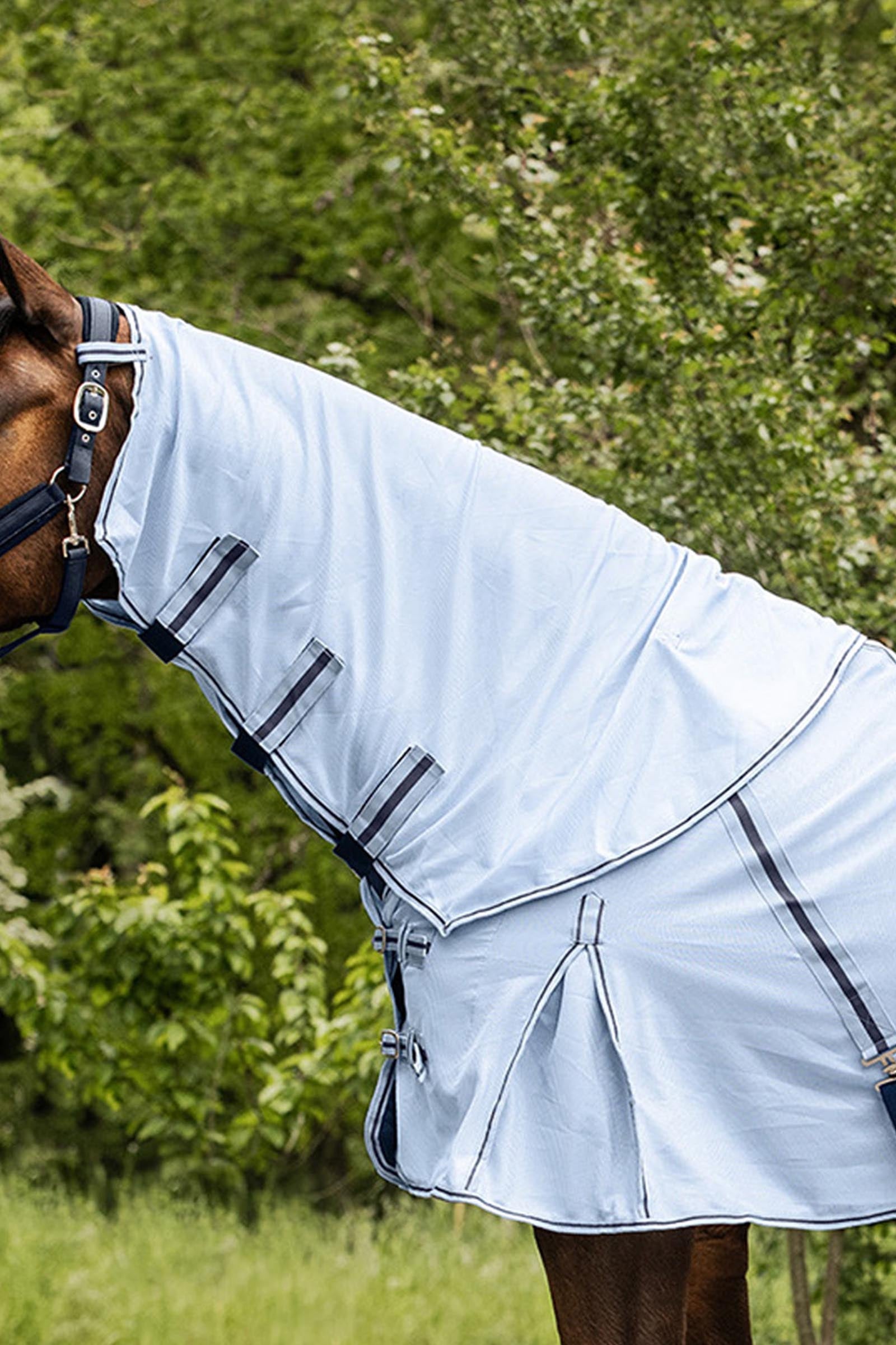 Waldhausen Protect Neck vliegendeken met UV-bescherming Paardendekens