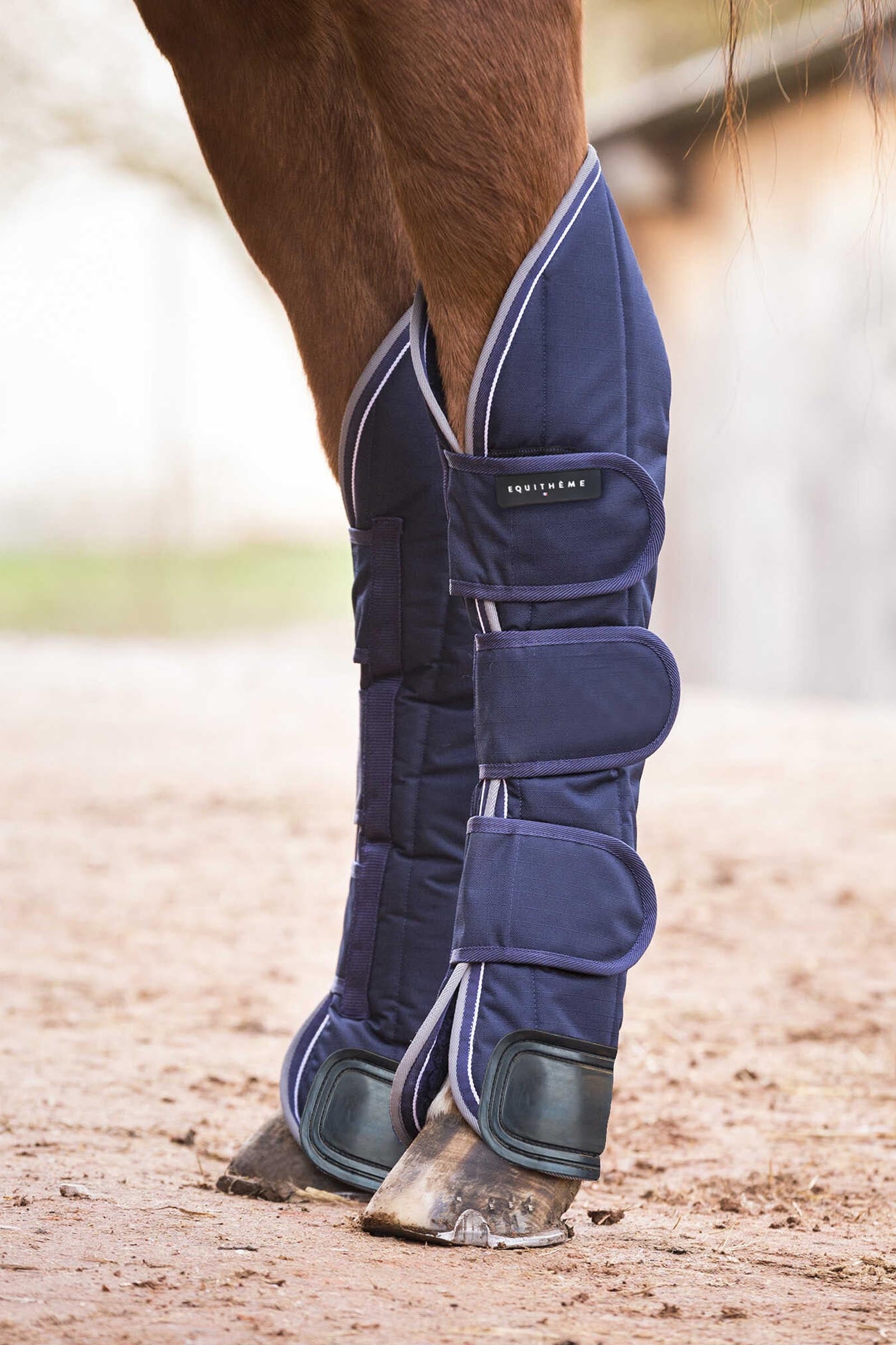 Equi Theme EQUITHÈME TYREX 600D verstevigde transportbeschermers Leg & Hoof Protection