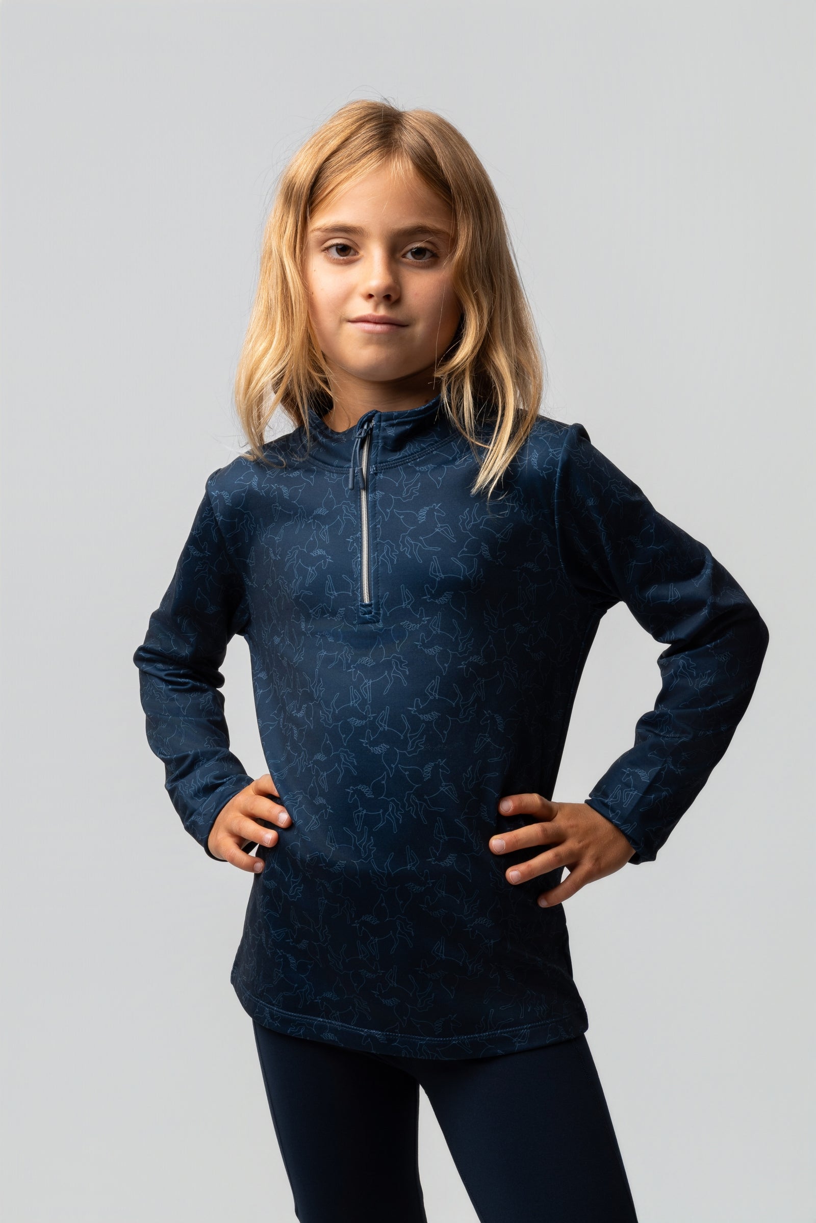 Horze Pegasus Kids Training Shirt Kinder paardrijkleding