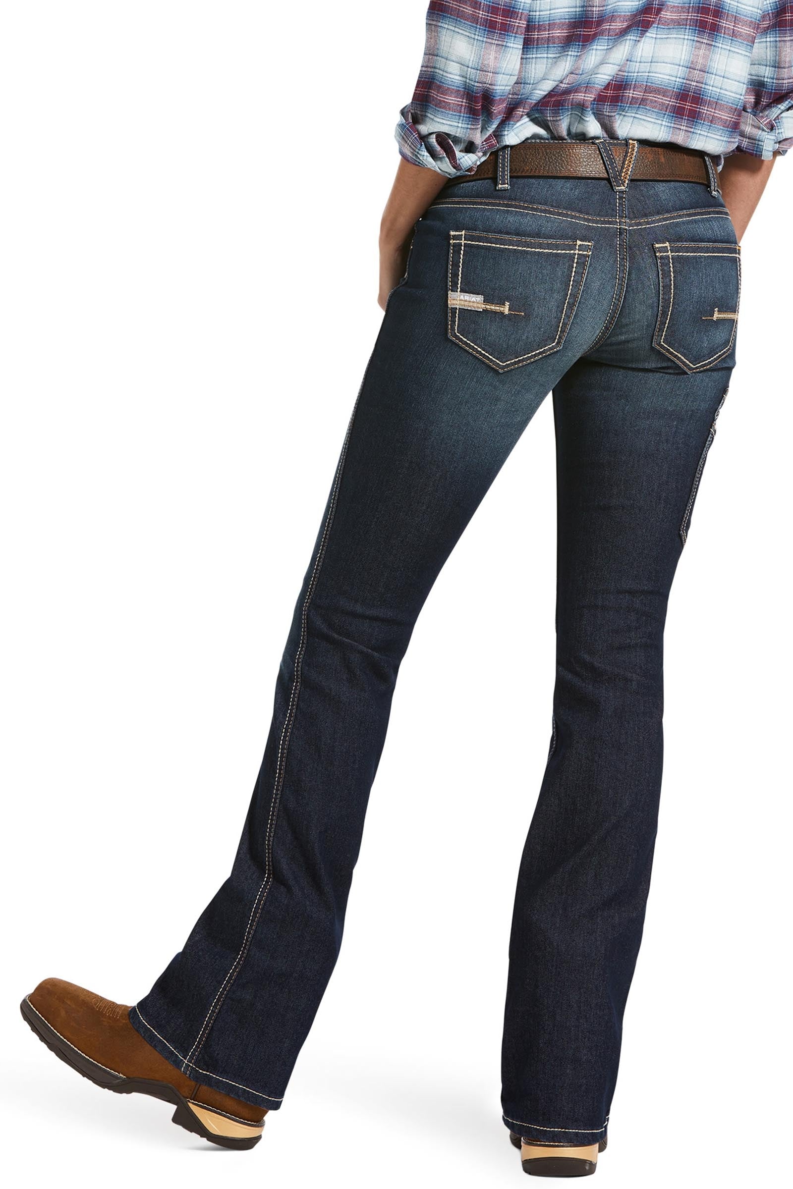 Ariat Rebar MR DuraStretch Riveter bootcut jeans voor dames Womens Breeches