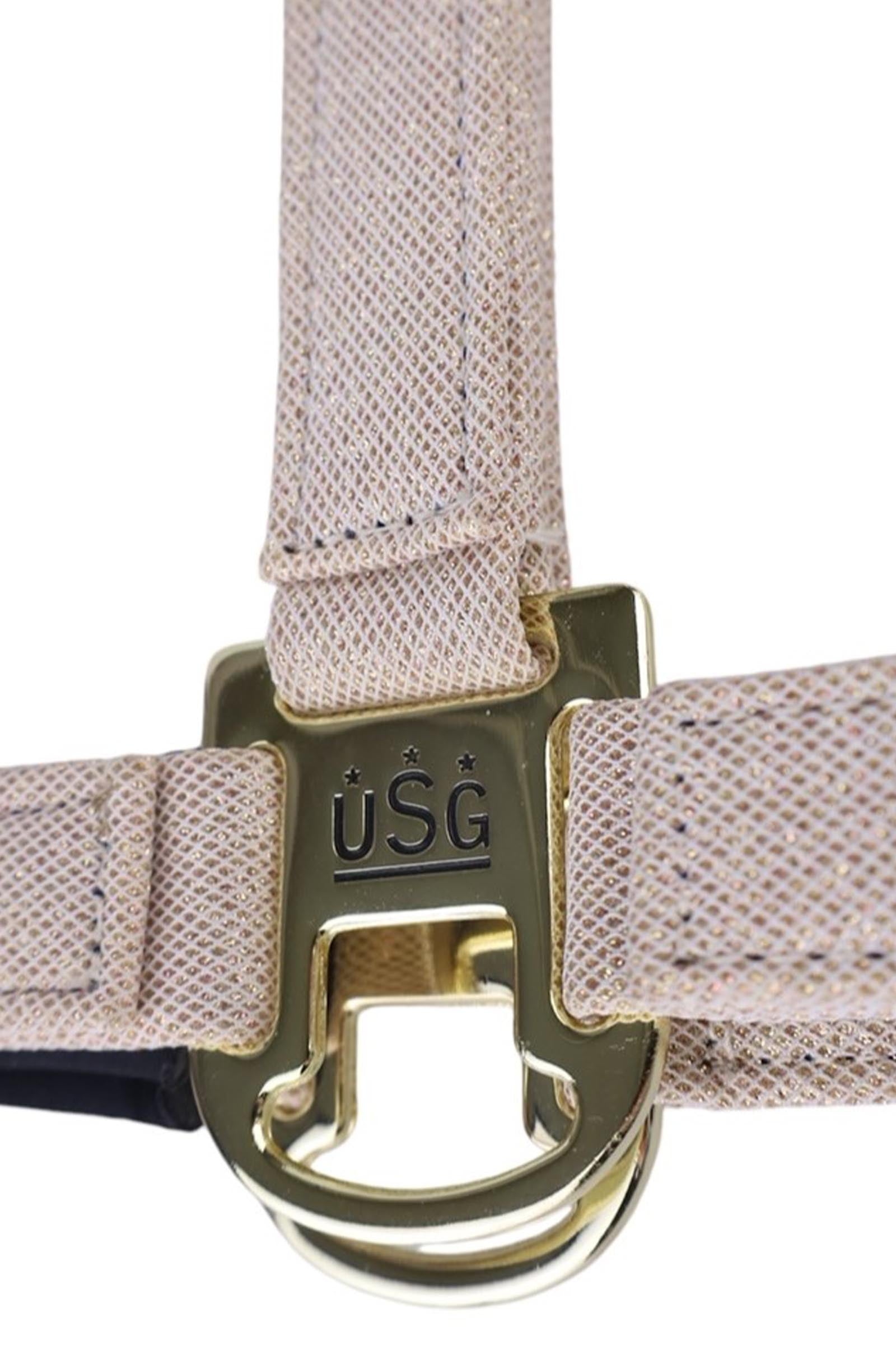 USG Onyx Softly Padded Halter Halters & Leads