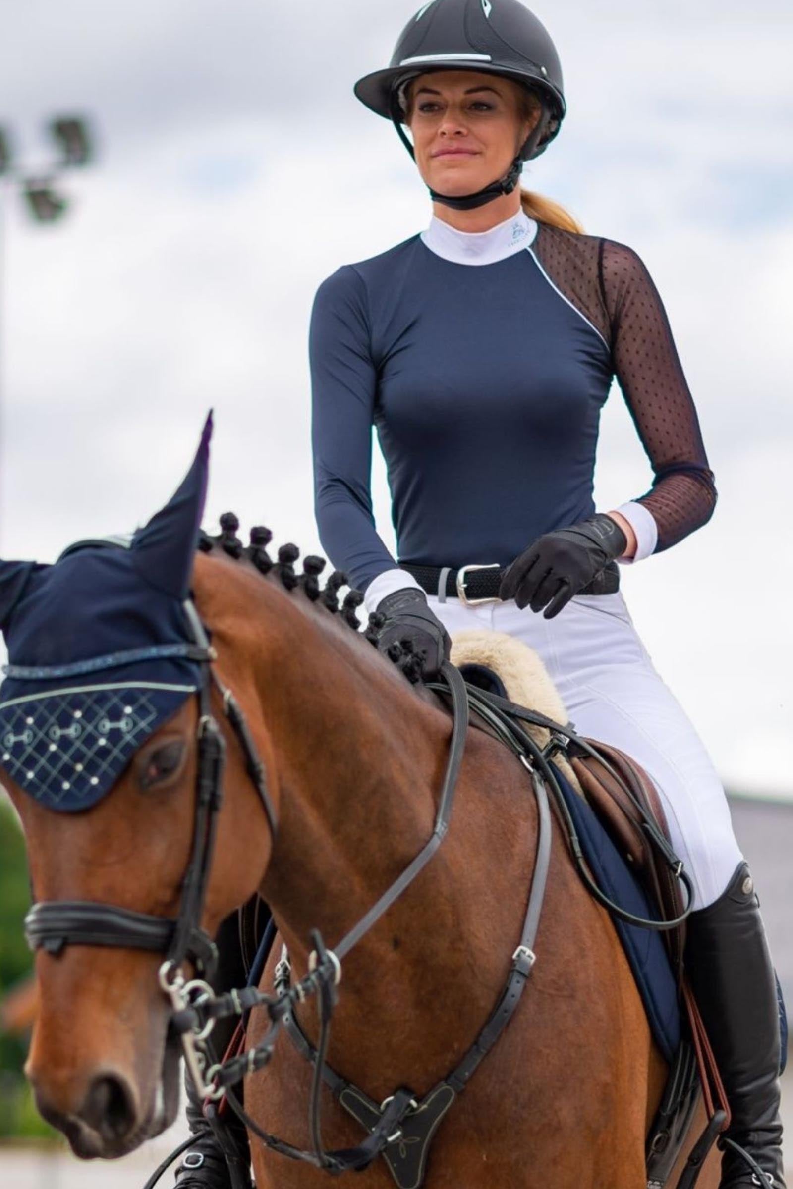 Cavalliera Modern Dame Women´s Riding Show Shirt, Long Sleeve Women’s Riding Clothing