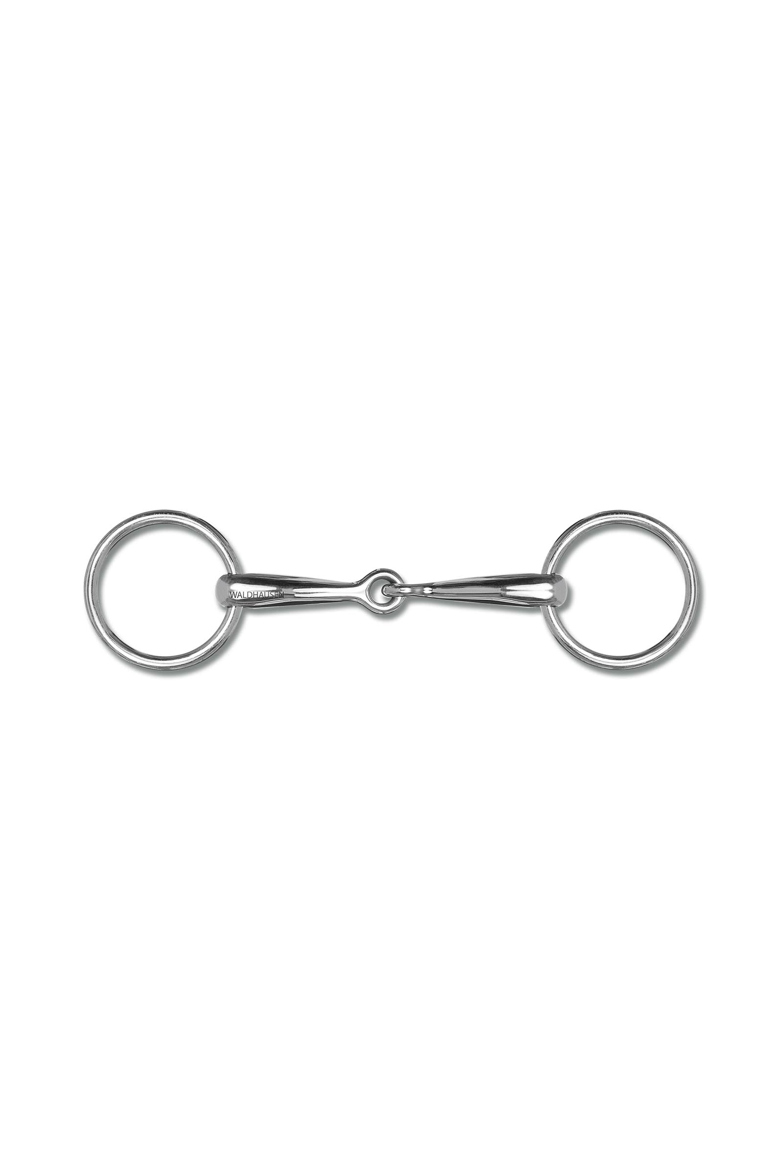 Waldhausen Pony trens Economic SS massief, enkel gebroken, 14 mm Bitten