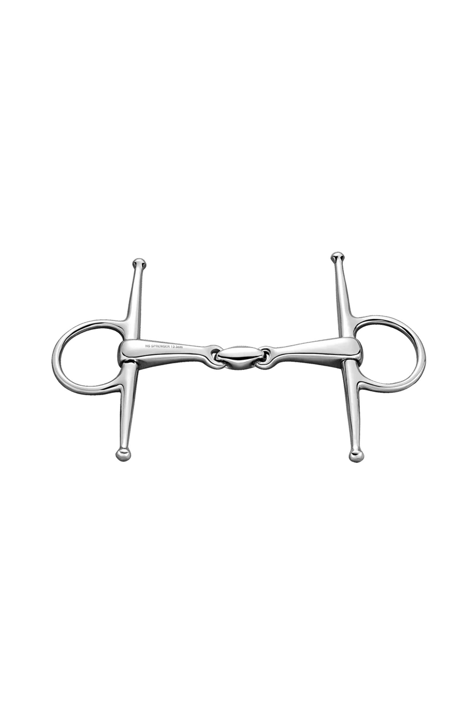 Sprenger kneveltrens, dubbel gebroken, 14 mm, roestvrij staal Bitten