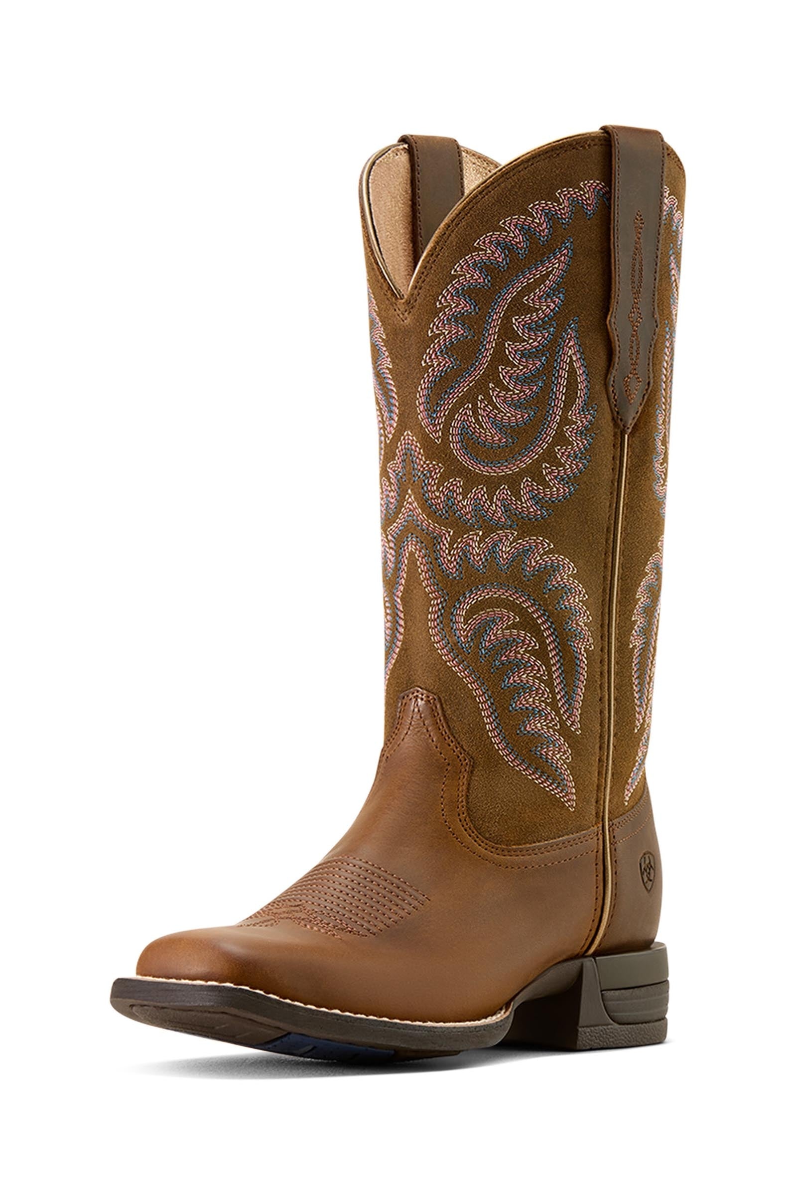 Ariat Women's Cattle Caite Wide Square Toe Western Boots Paardrijlaarzen & chaps