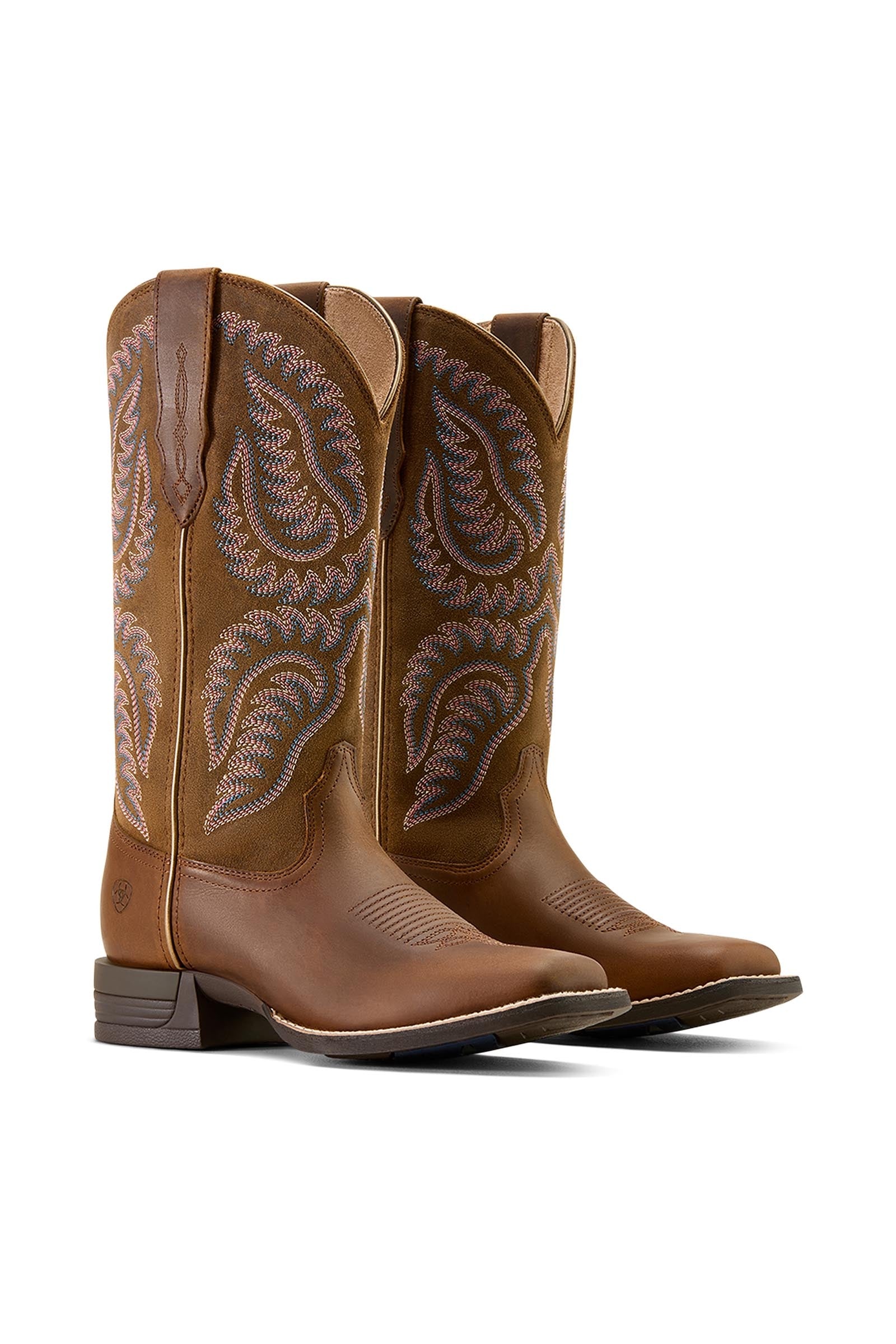 Ariat Women's Cattle Caite Wide Square Toe Western Boots Riding Boots & Riding Shoes