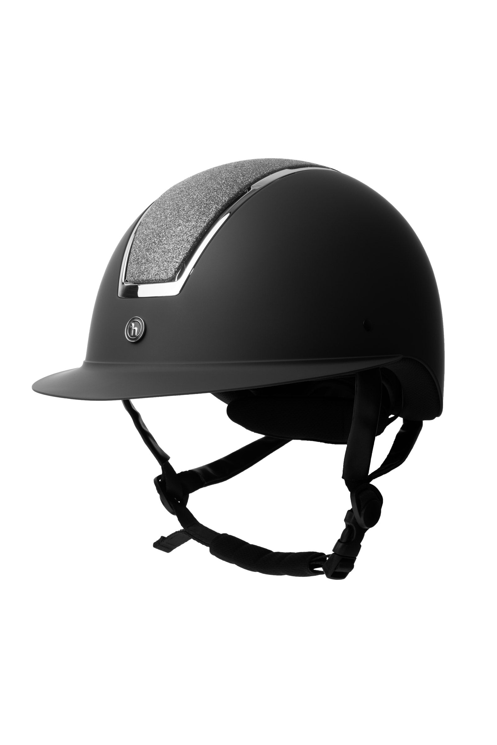 Horze Monarch II Metallic Glitter Helmet Safety Equipment