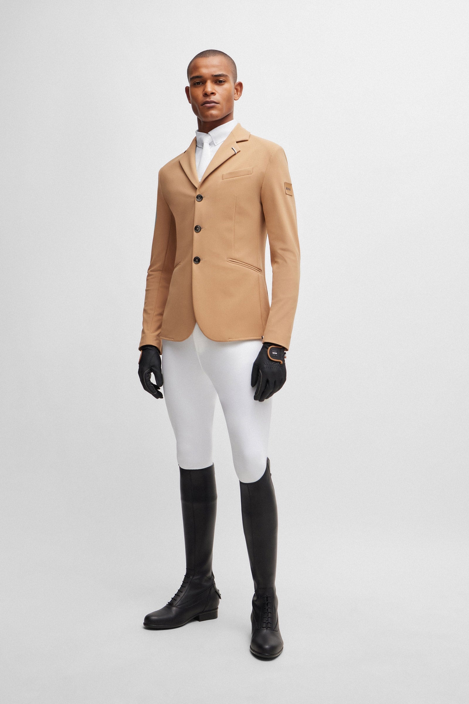 Boss Norman Side Panel Show Shirt Mens Riding Clothing