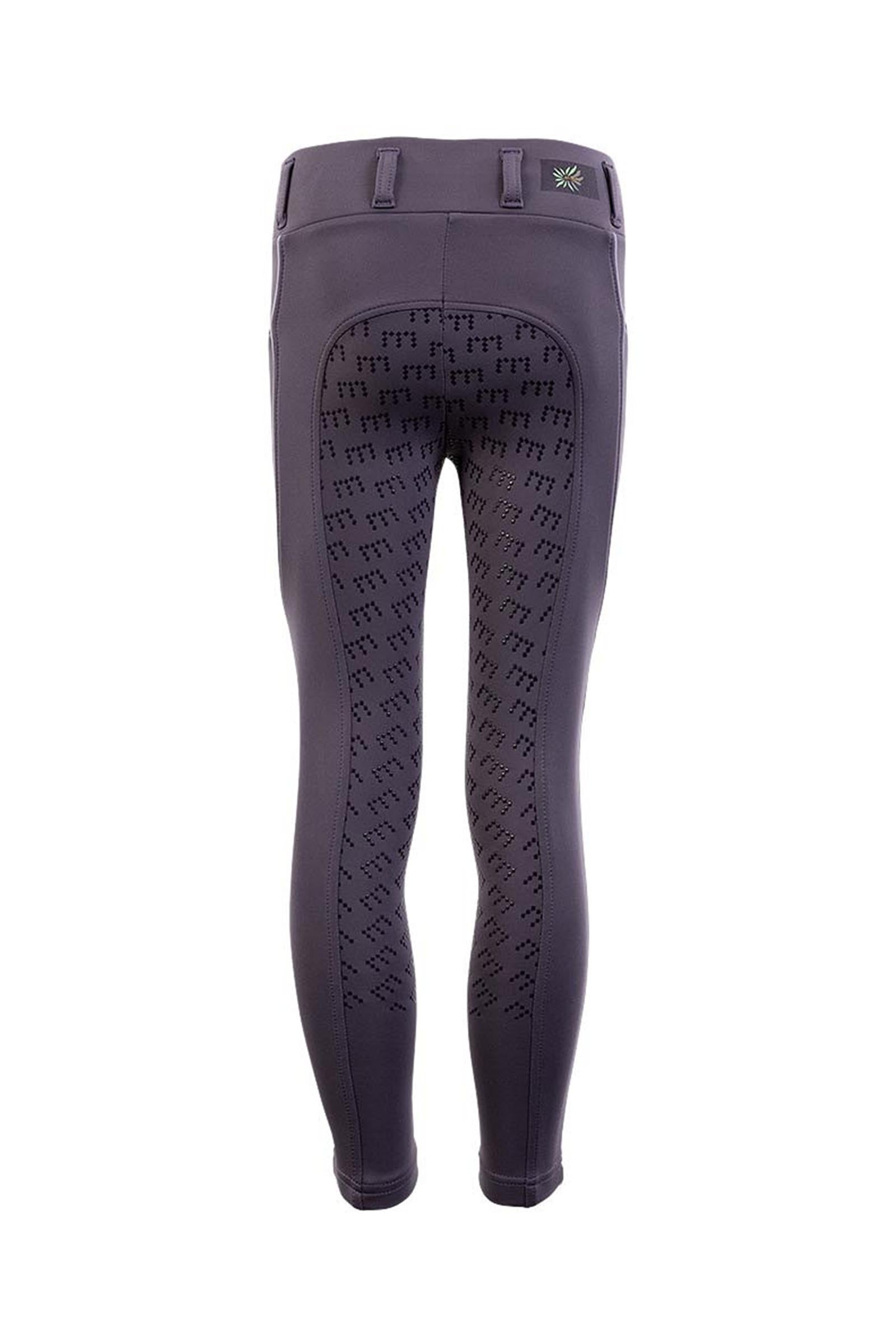 BR Mini Kids riding treggings met siliconen seat Kinder paardrijkleding