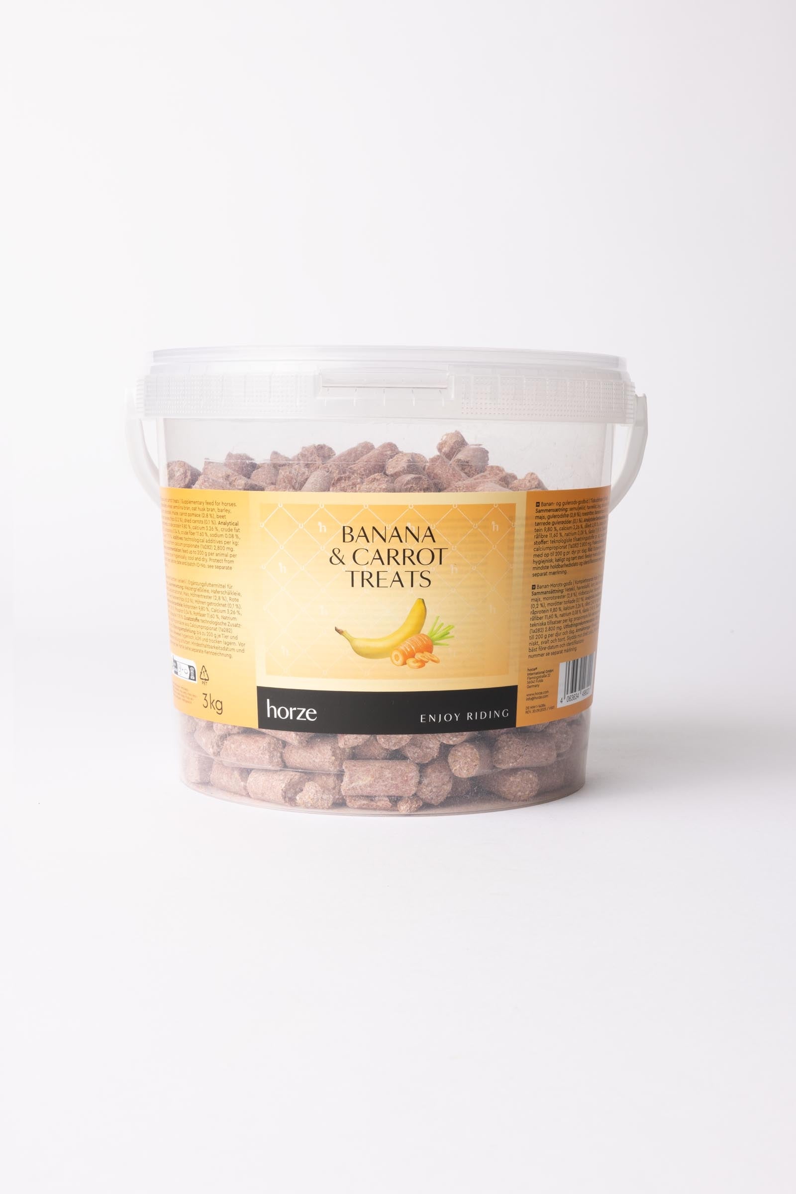 Horze Snoepjes Banaan & Wortel, 3 kg Horse Feed & Nutrition